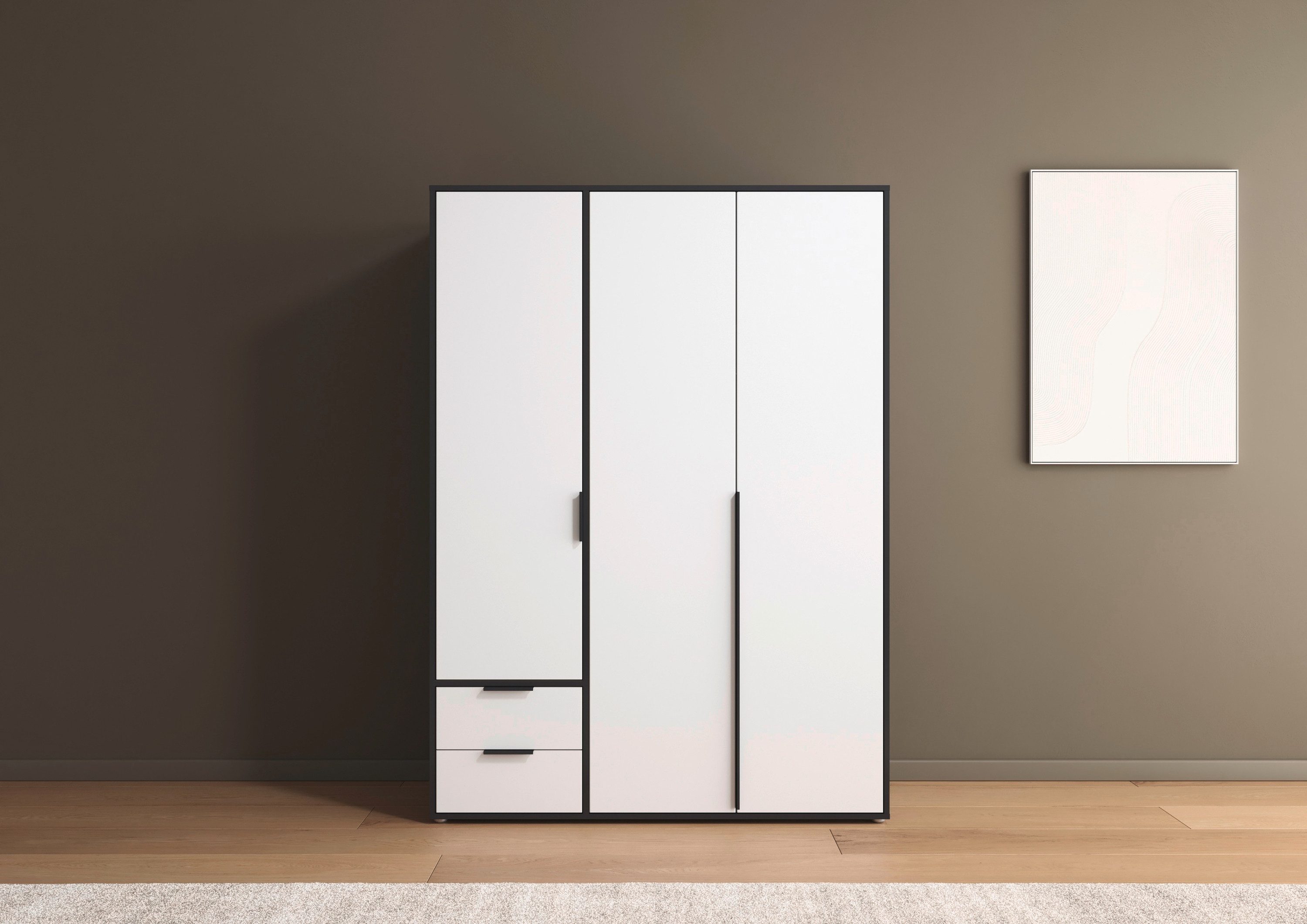 rauch Draaideurkast Kledingkast Kast Garderobe Wasmand NAGATA veel Opbergruimte