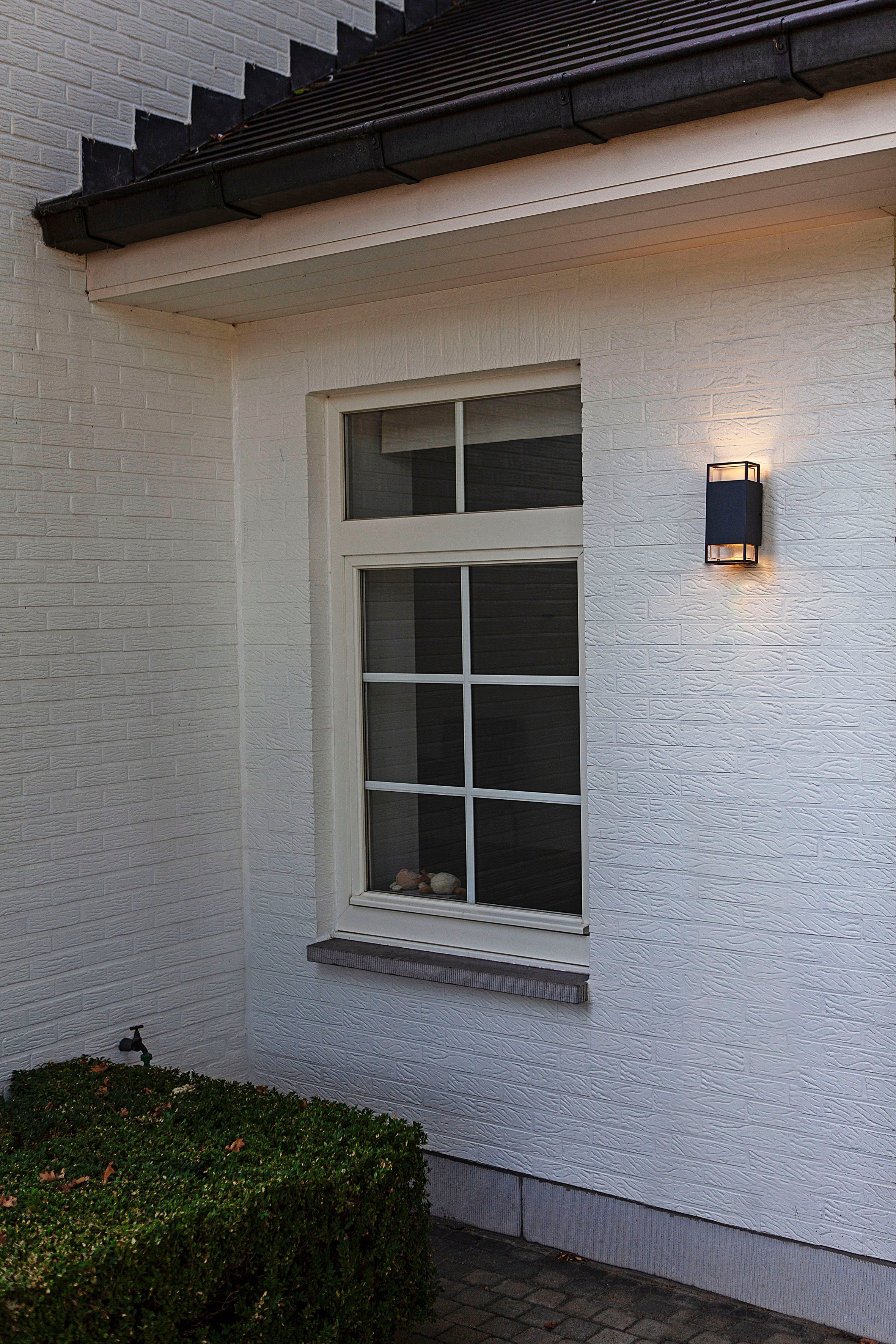 LUTEC Wandlamp voor buiten Ridge (1 stuk)