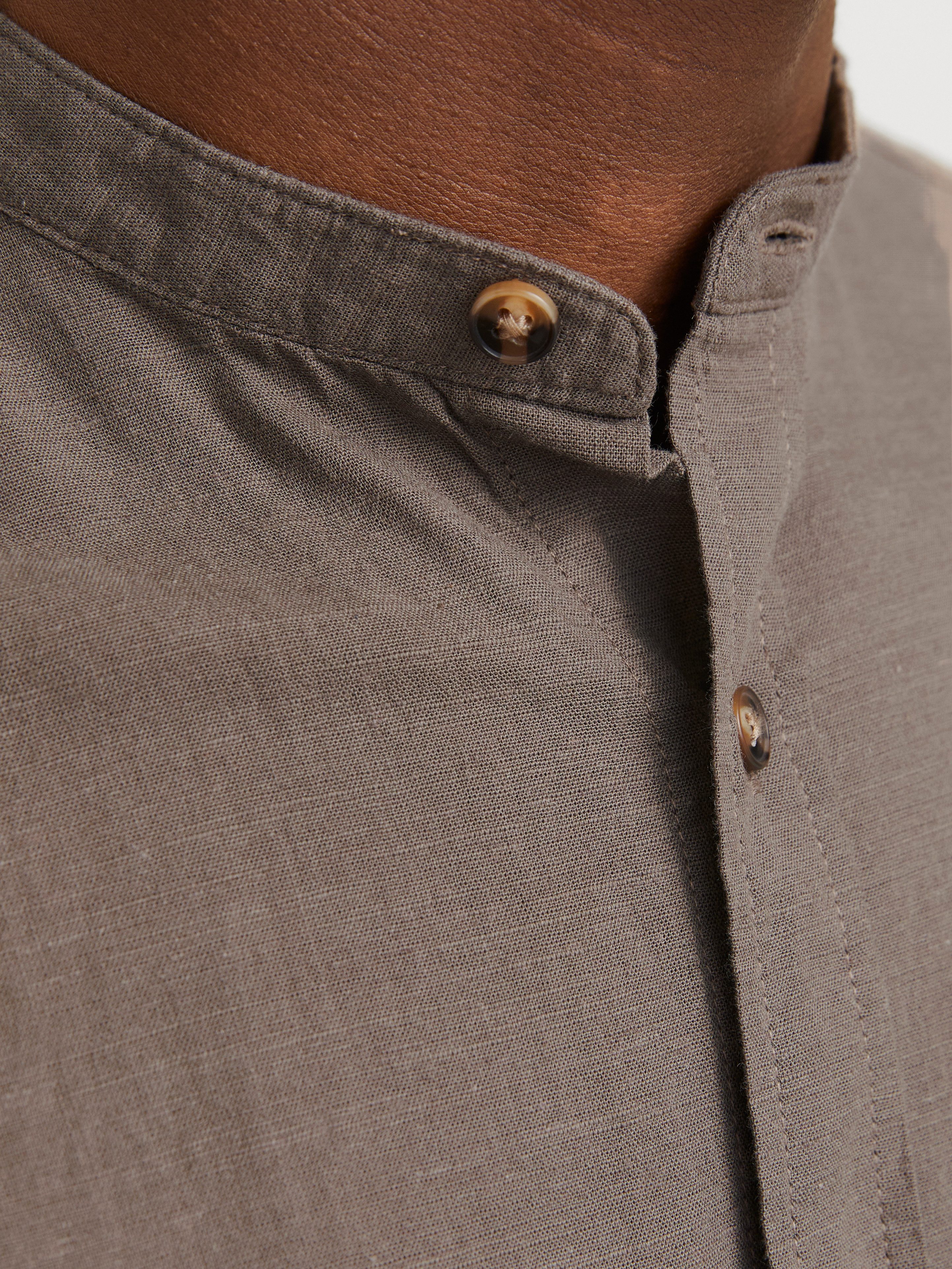 Jack & Jones Overhemd met lange mouwen JJESUMMER BAND SHIRT LS SN