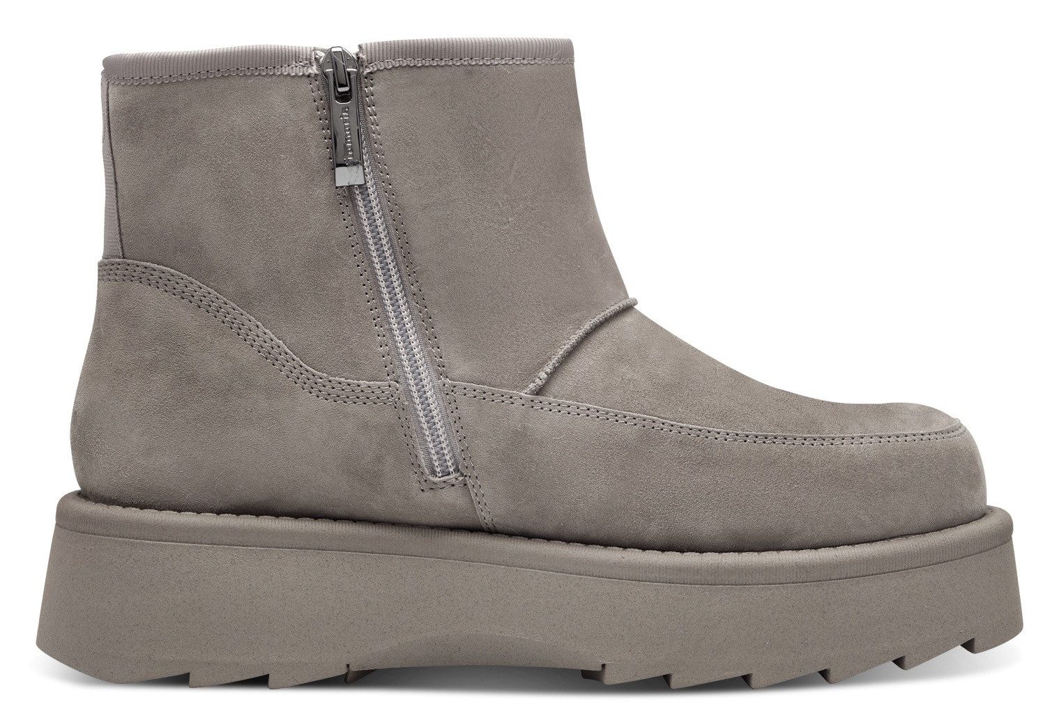 Tamaris Winterlaarzen , plateau, korte enkellaars, ankleboots met binnenrits