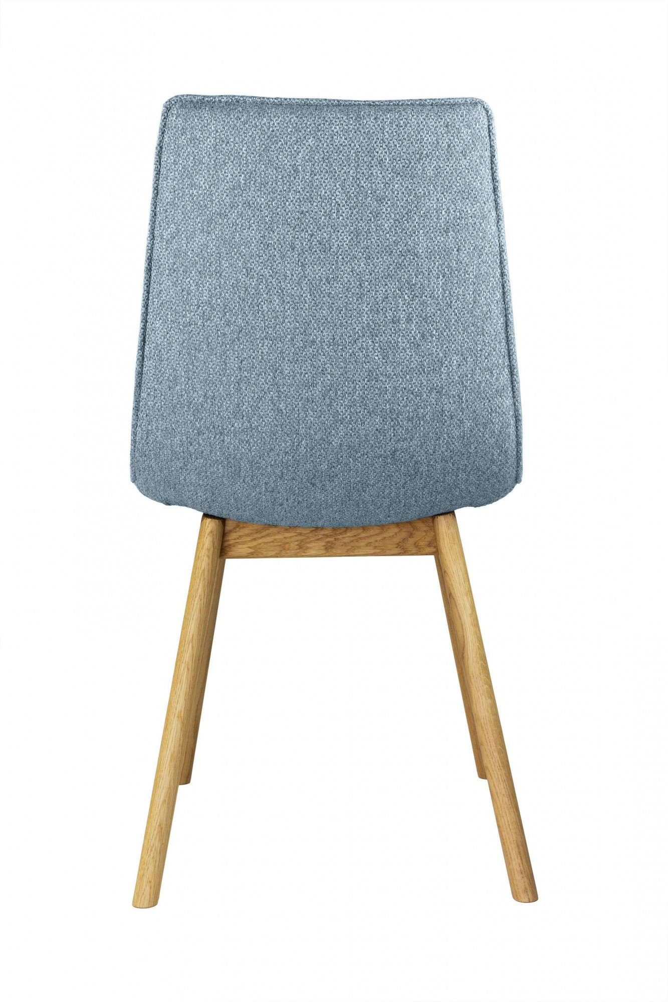 andas Eetkamerstoel Ramon met massief houten poten, verschillende stoffen (set, 2 stuks)
