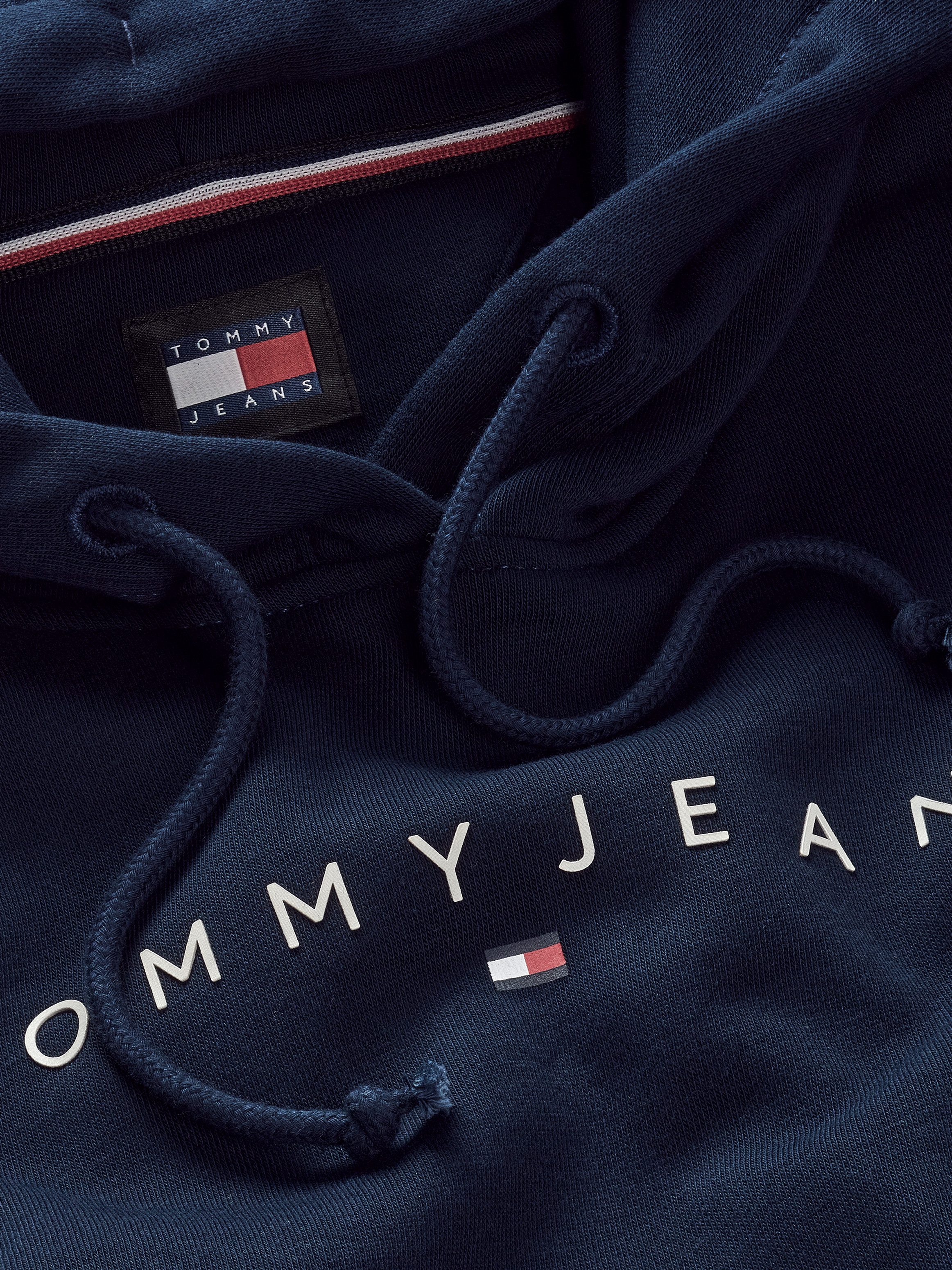TOMMY JEANS Hoodie TJW REG LINEAR HOODIE met een logo-opschrift