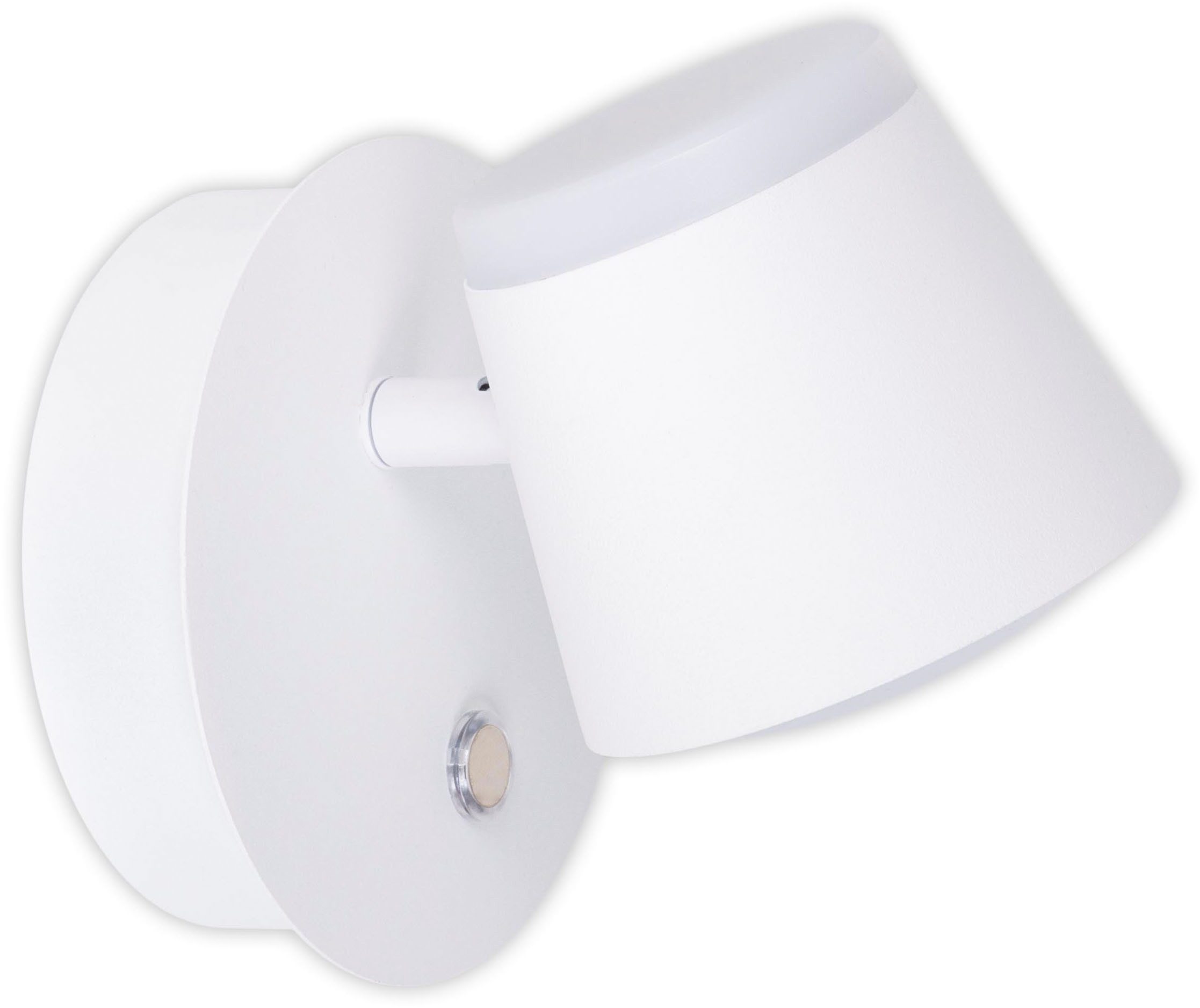 näve Led-wandlamp Tondo magnetisch, batterij opladen via usb-c kabel, dimbaar per touch, geheugen (1 stuk)