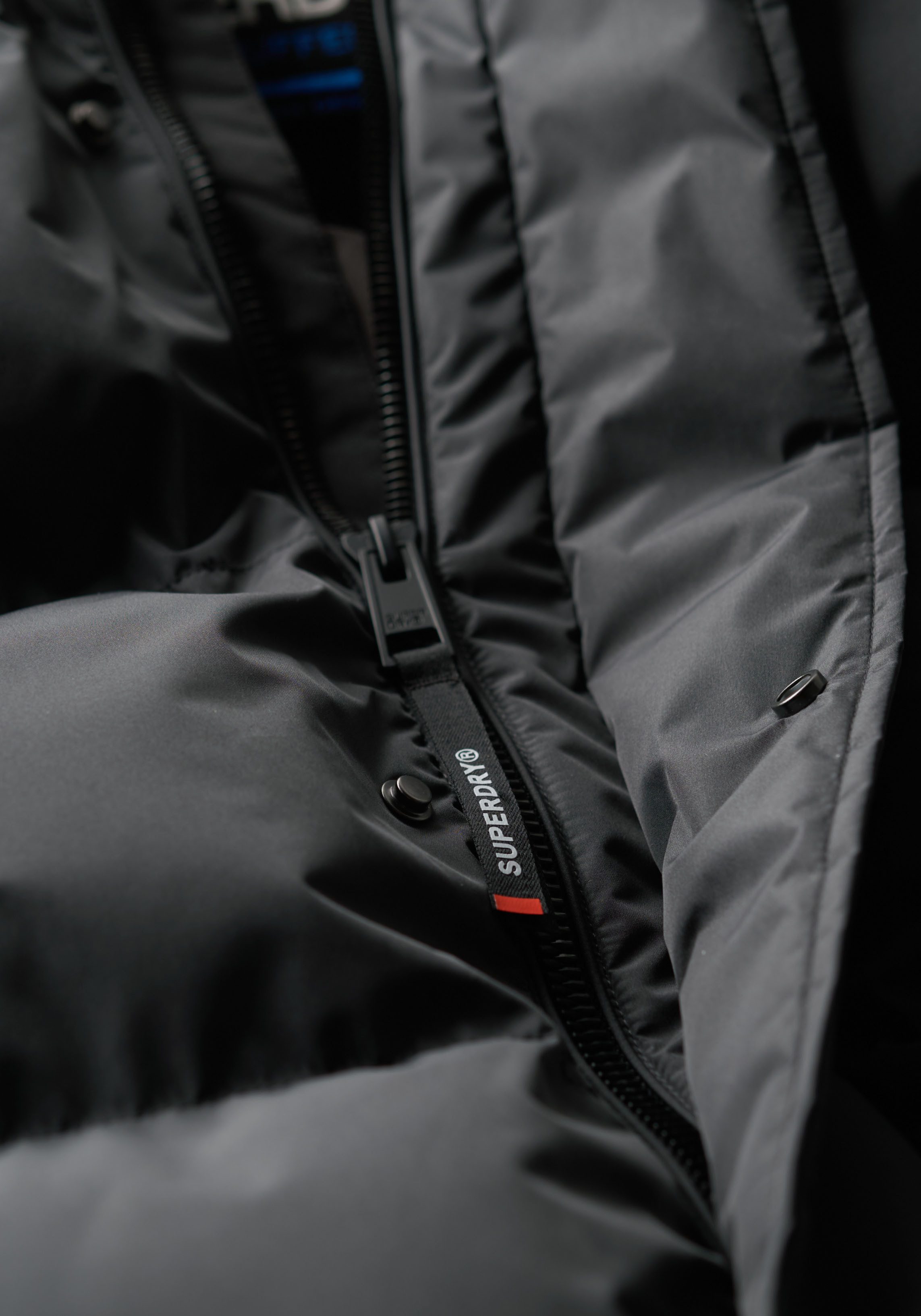 Superdry Gewatteerde jas HOODED 5 BAFFLE SPORTS PUFFER