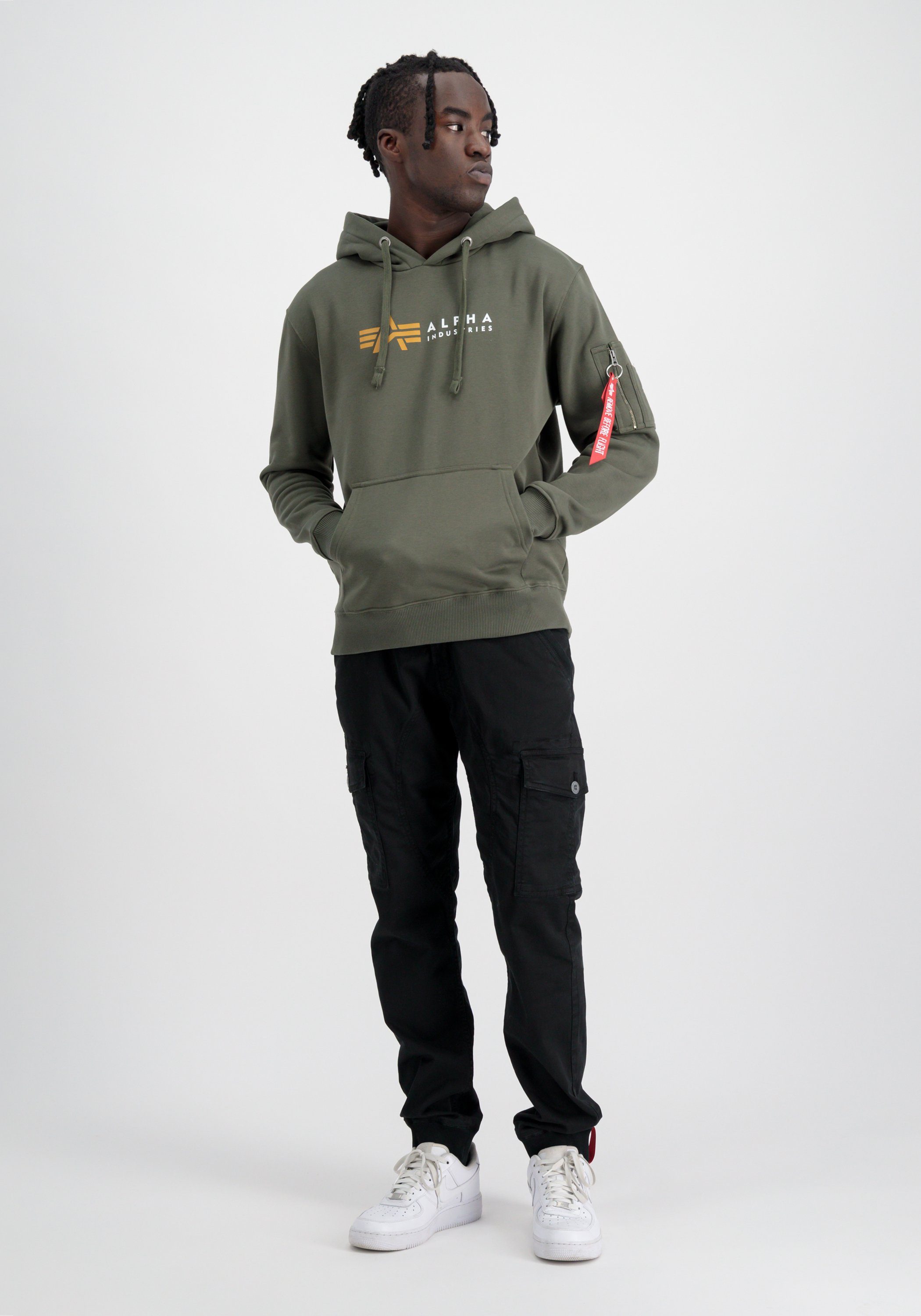 Alpha Industries Hoodie Alpha Industries Men - Hoodies Alpha Label Hoodie