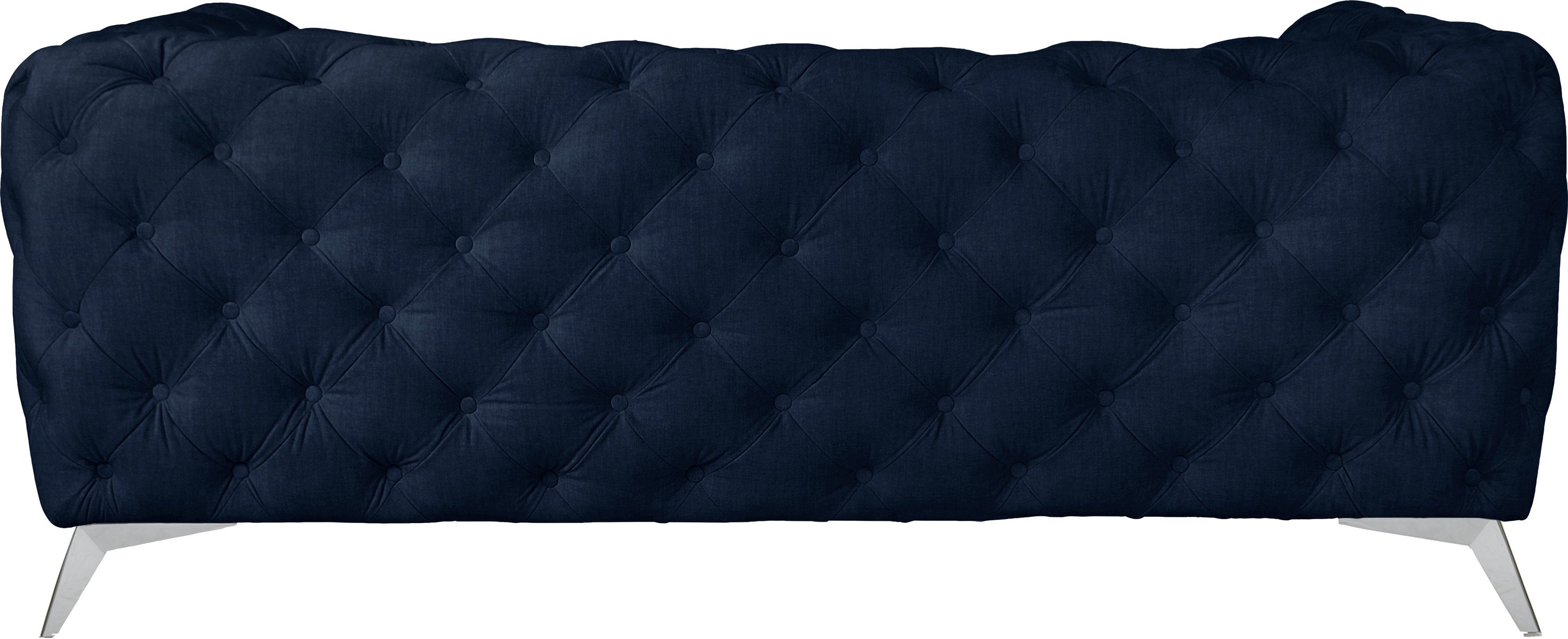 Leonique Chesterfield-bank Glynis luxueuze capitonnage, moderne chesterfield look, kleur van de poten ter keuze