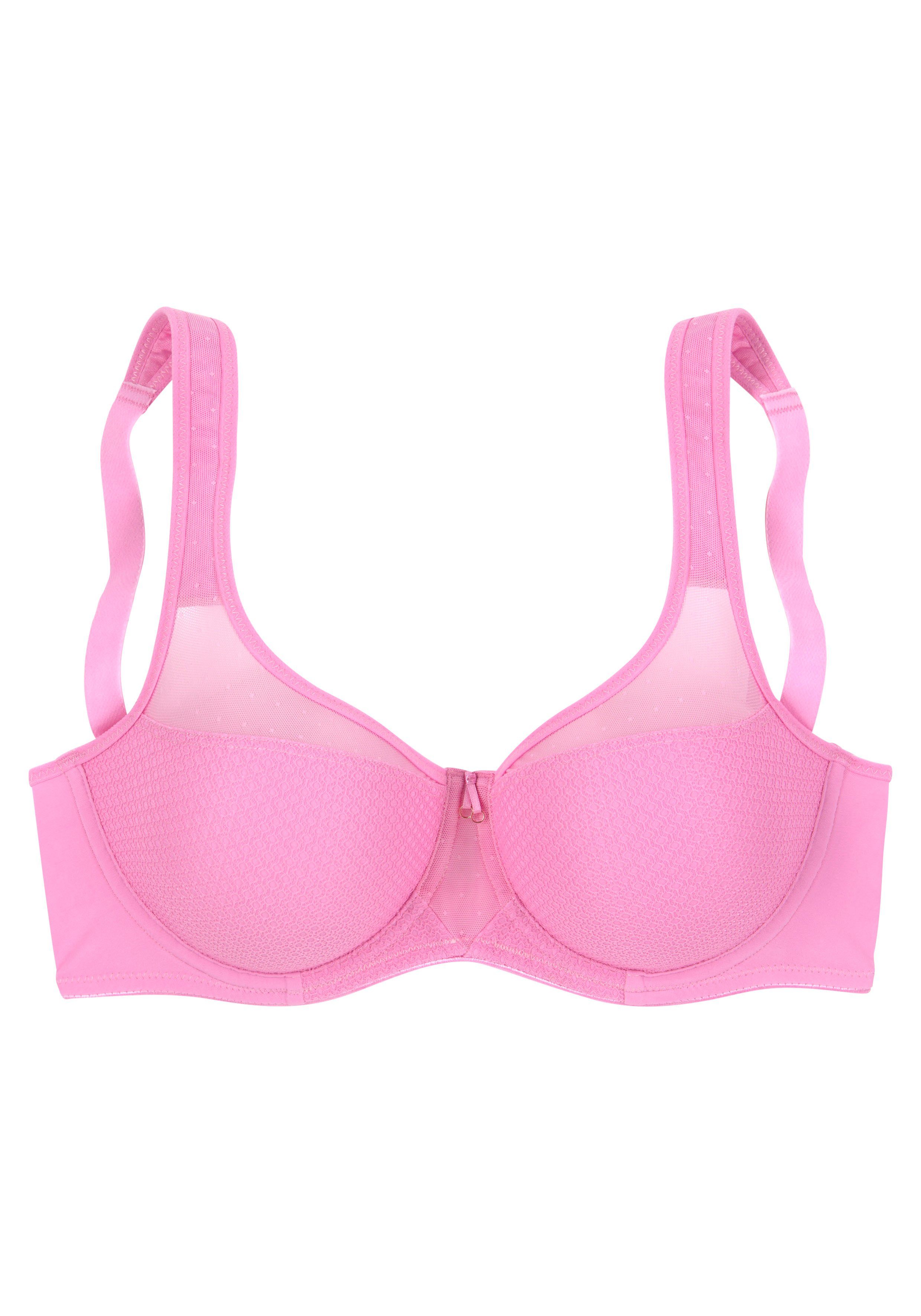 Nuance Minimizer-bh met beugel en transparante netinzetten in de bovenste cup