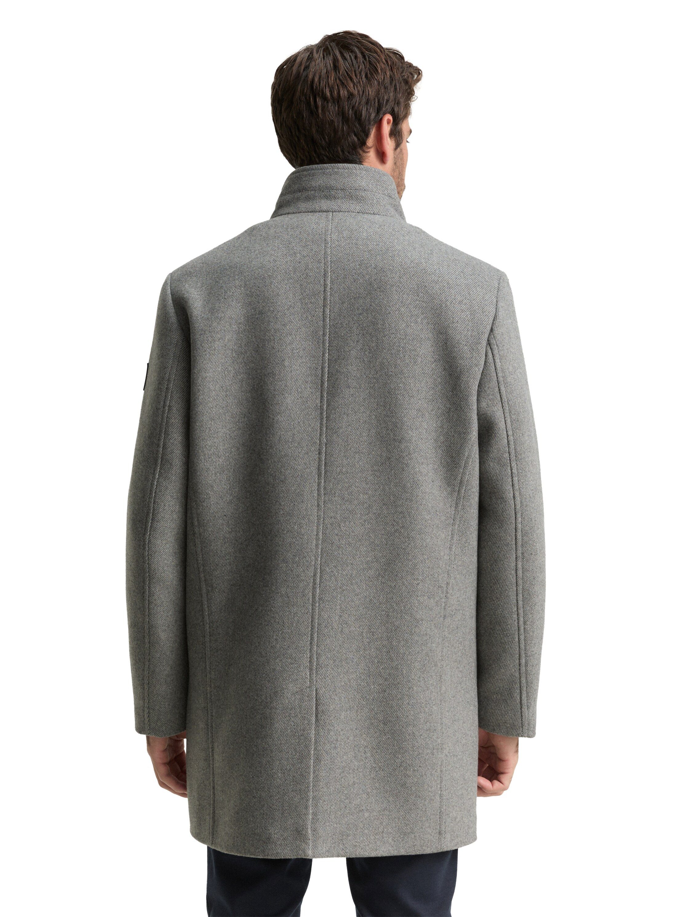 Tom Tailor Wollen jas met afneembare binnenjas