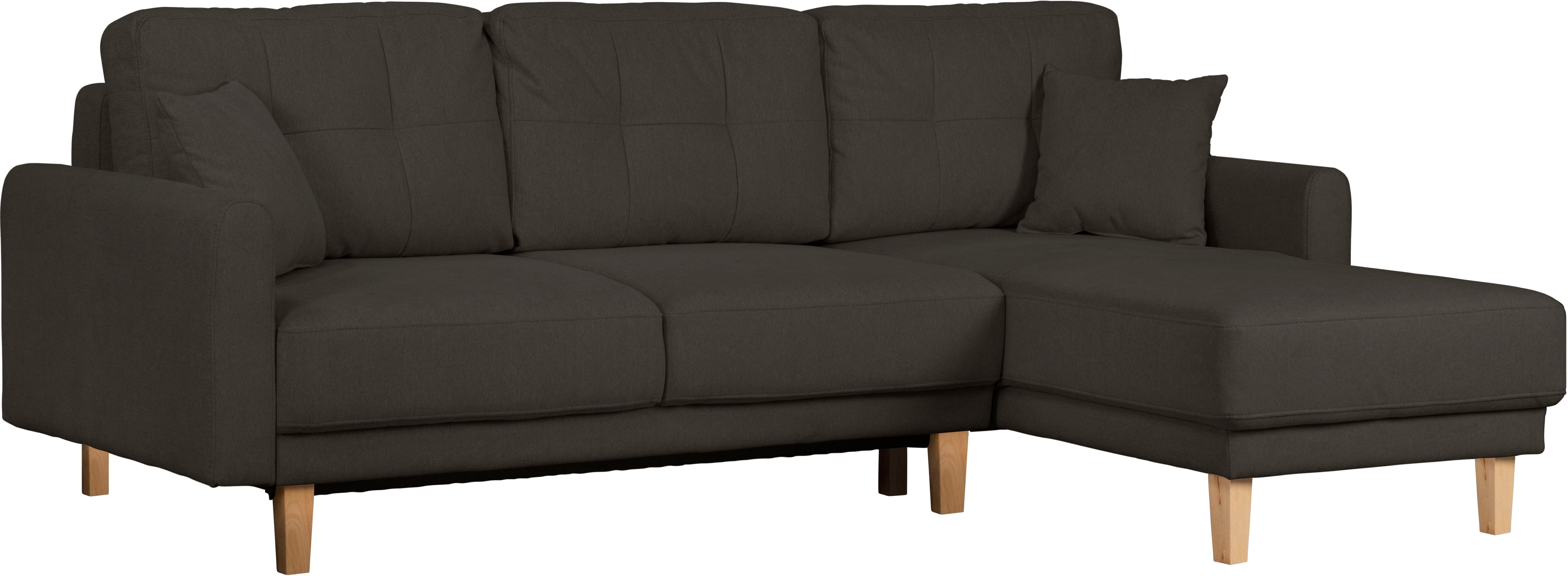 Home affaire Hoekbank TRIPLO optionele slaapbank met bedlade, afmetingen B/D/H: 234/164/89 cm