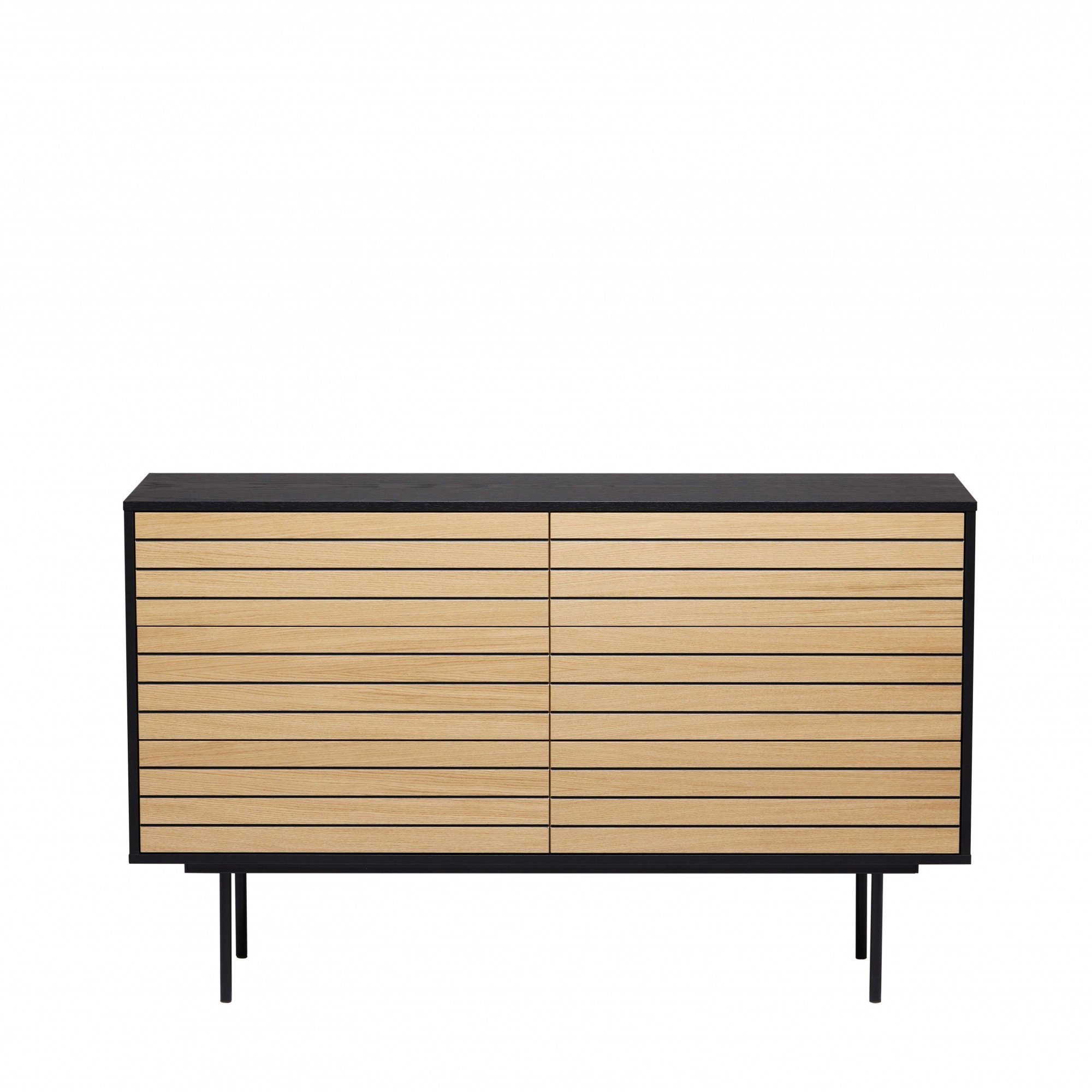 Woodman Ladekast Stripe uniek ontwerp, 6 laden, breedte 140 cm