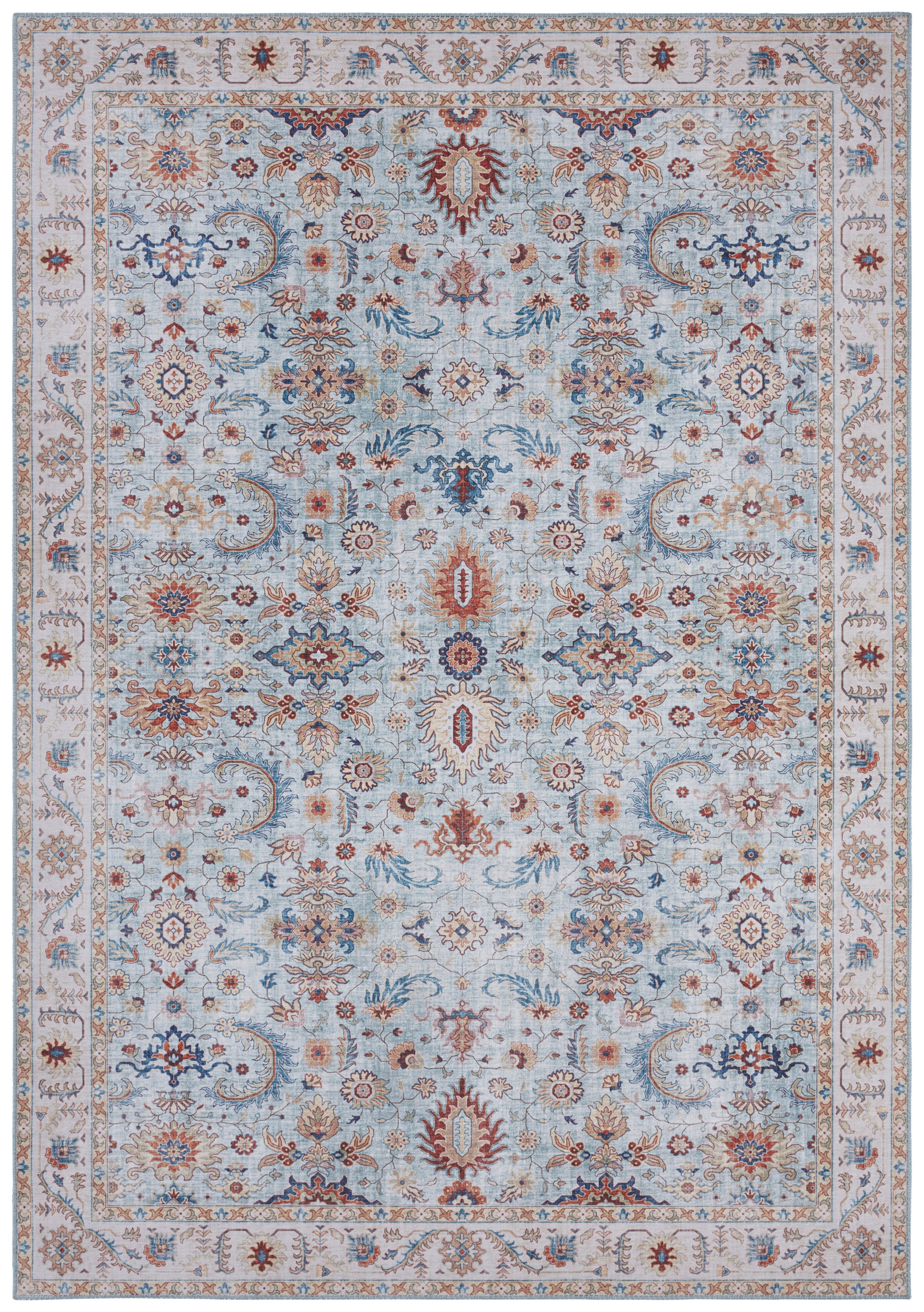 NORTHRUGS Vloerkleed Vivana Oosters, loper, vintage, woonkamer, slaapkamer, eetkamer