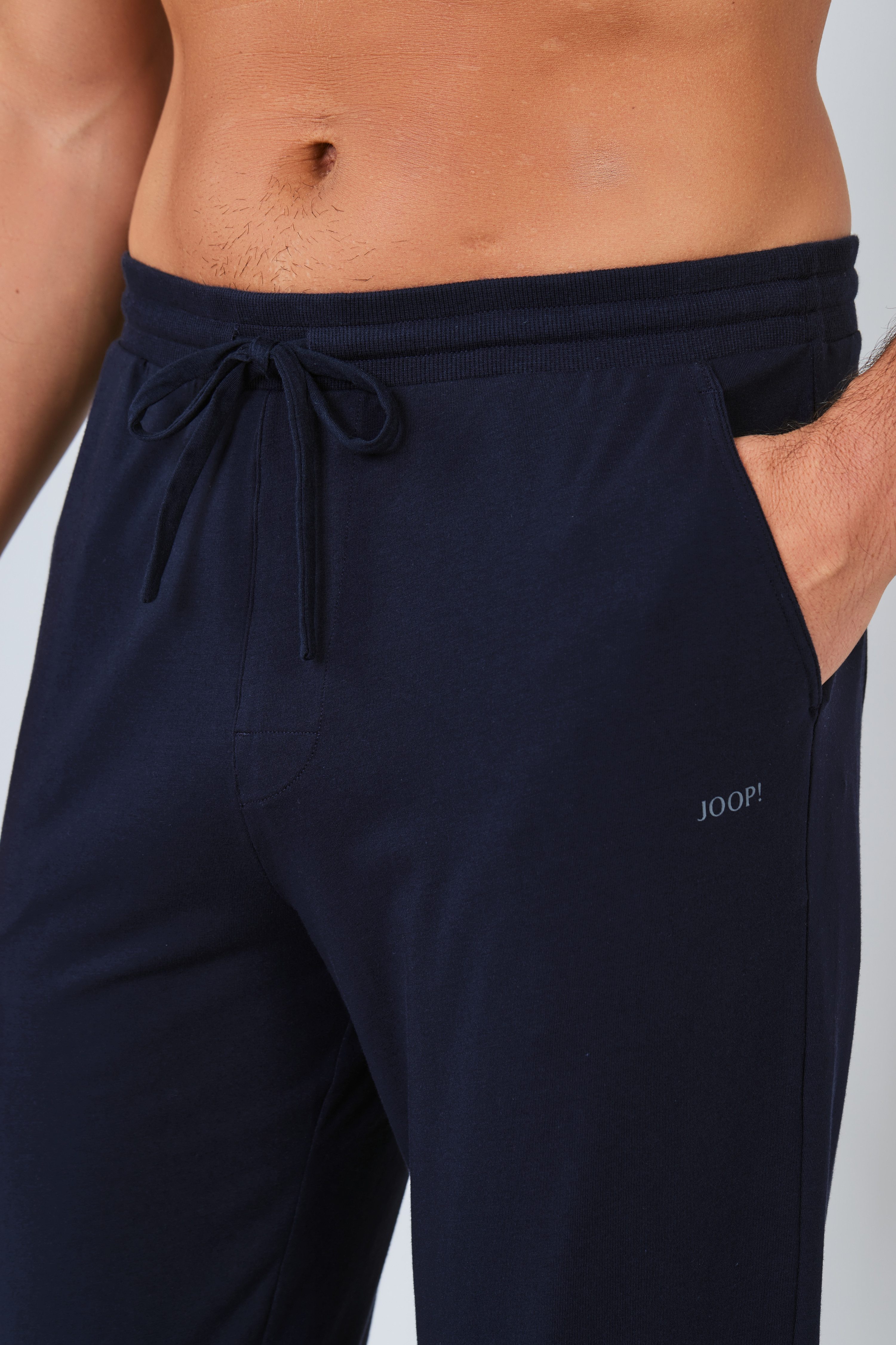 JOOP! Joggingbroek Comfort Tunnelkoord, bindband, steekzakken, jersey-kwaliteit