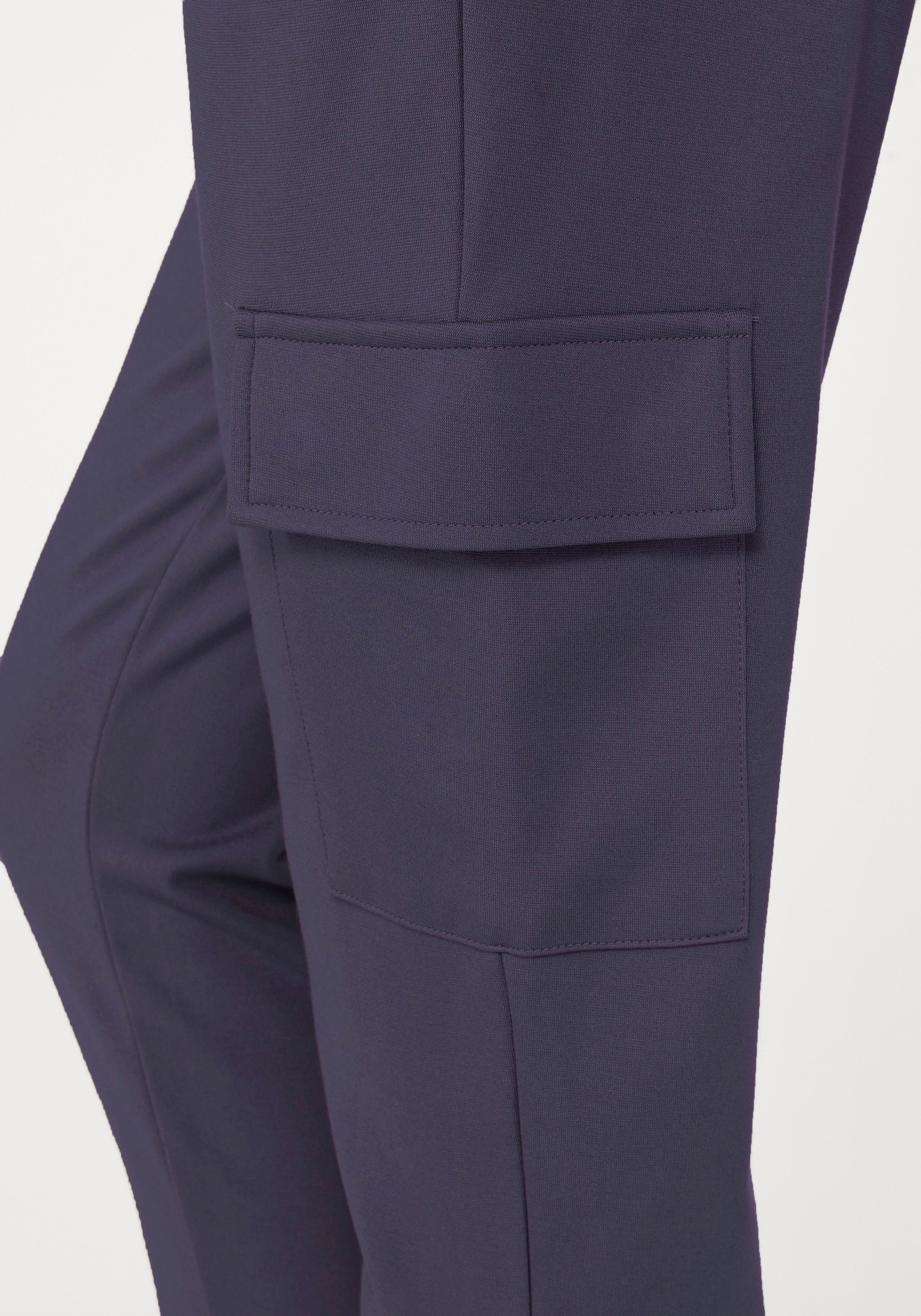 Lascana Cargobroek in zacht vloeiend materiaal loungewear