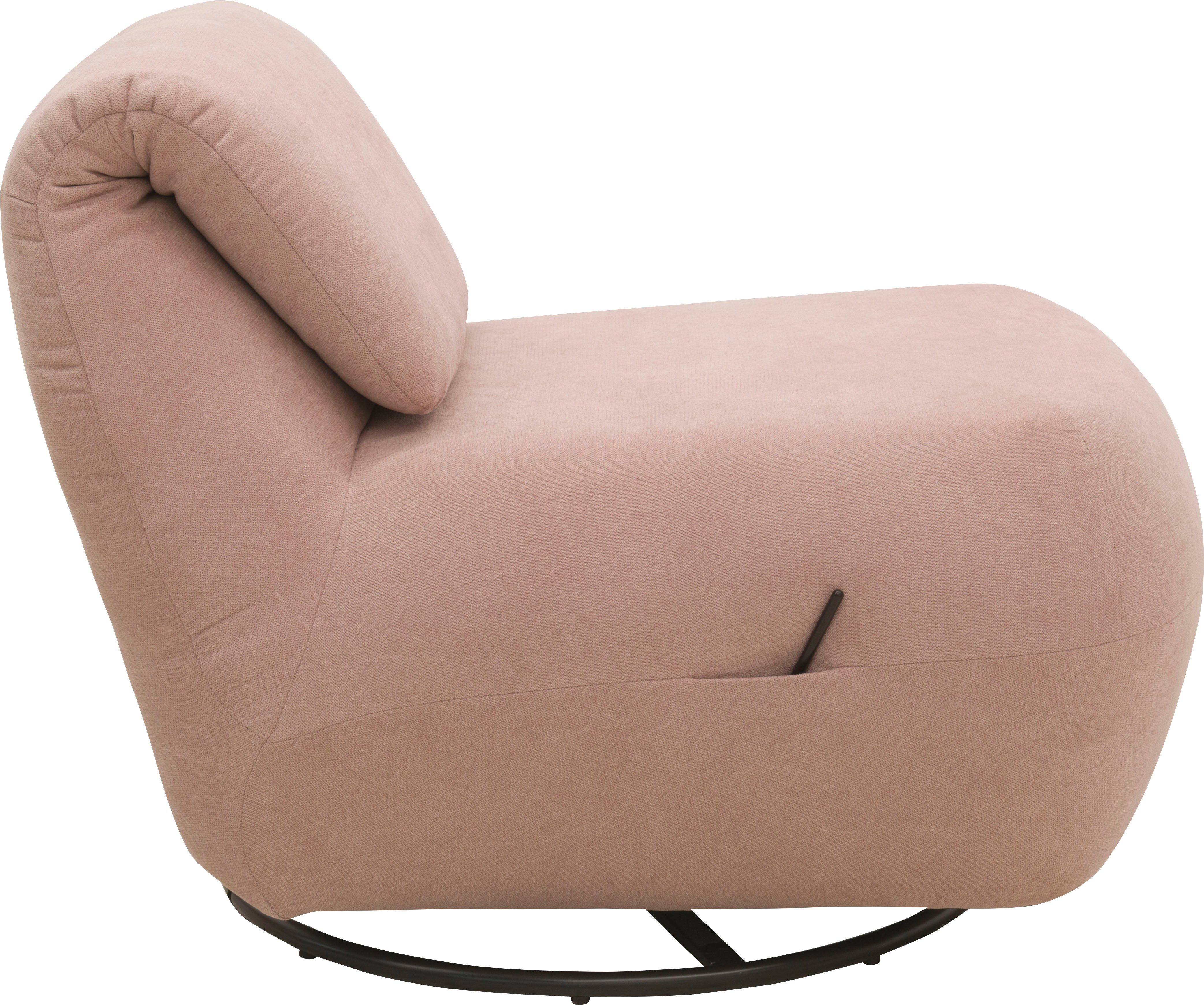 andas Relaxfauteuil Emberson stoel, rugleuning opklapbaar, draaistoel Verstelbare rugleuning, draaifunctie, naar keuze ook Swivel (wip) functie