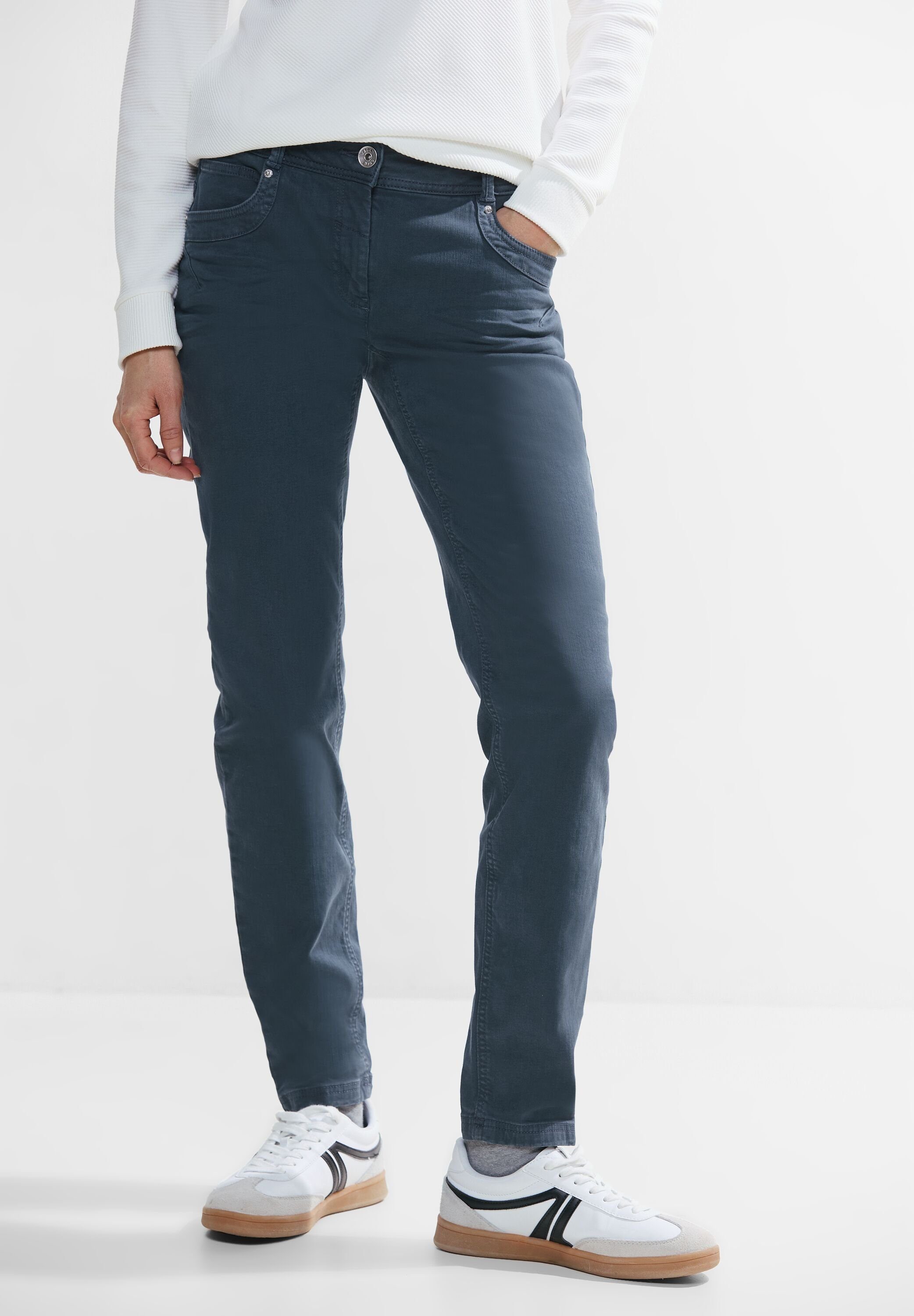 Cecil Stretchbroek Stijl Toronto met naaddetails