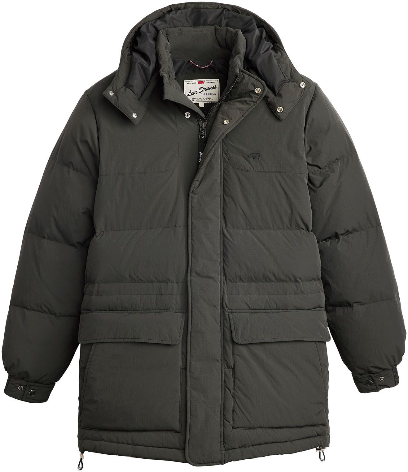 Levi's® Winterjack ROCKRIDGE MID PUFFER met afneembare capuchon