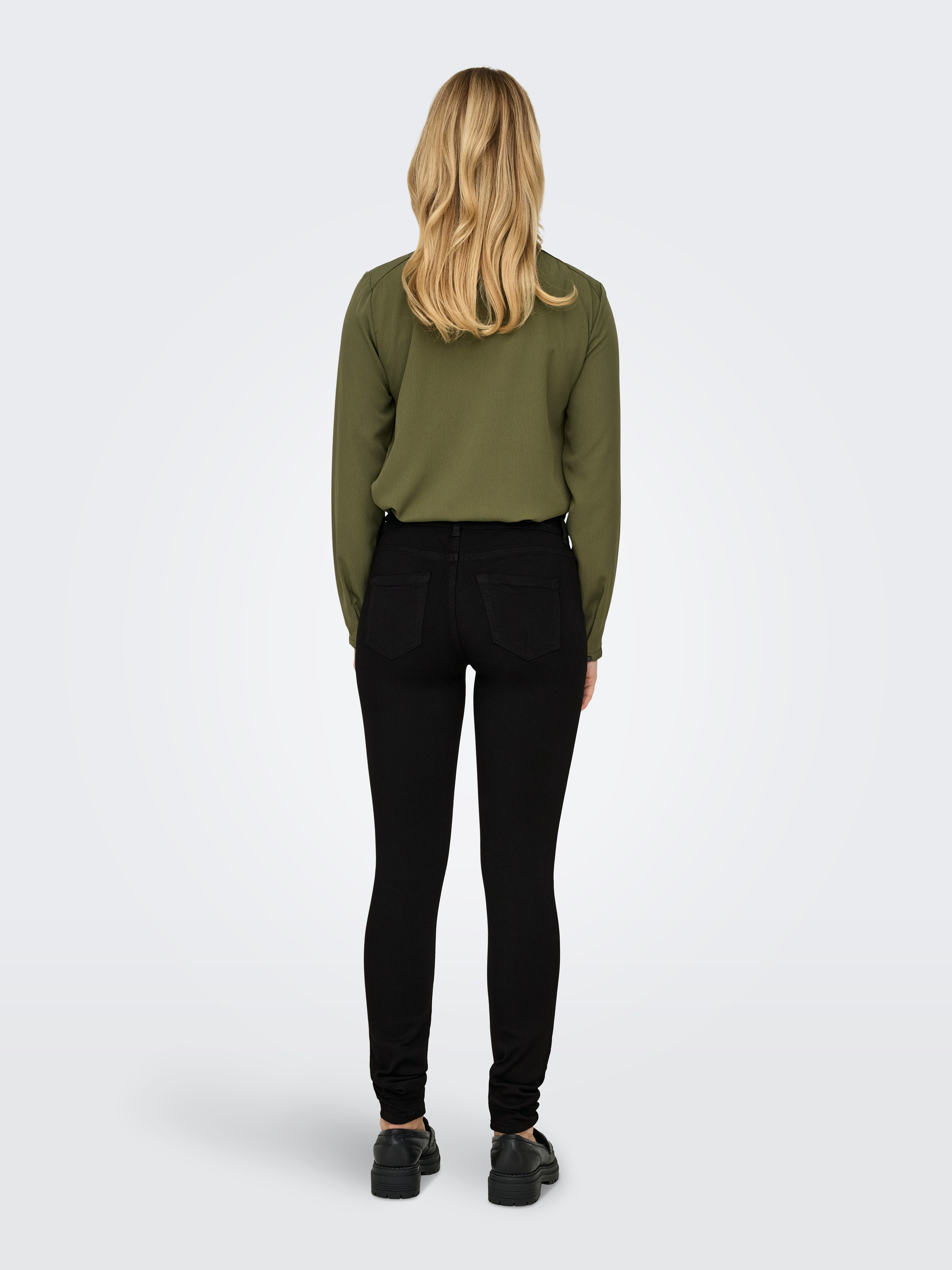 Only Skinny fit jeans ONLBLUSH MID SK 4EVERBLK DNM SOO796 NOOS