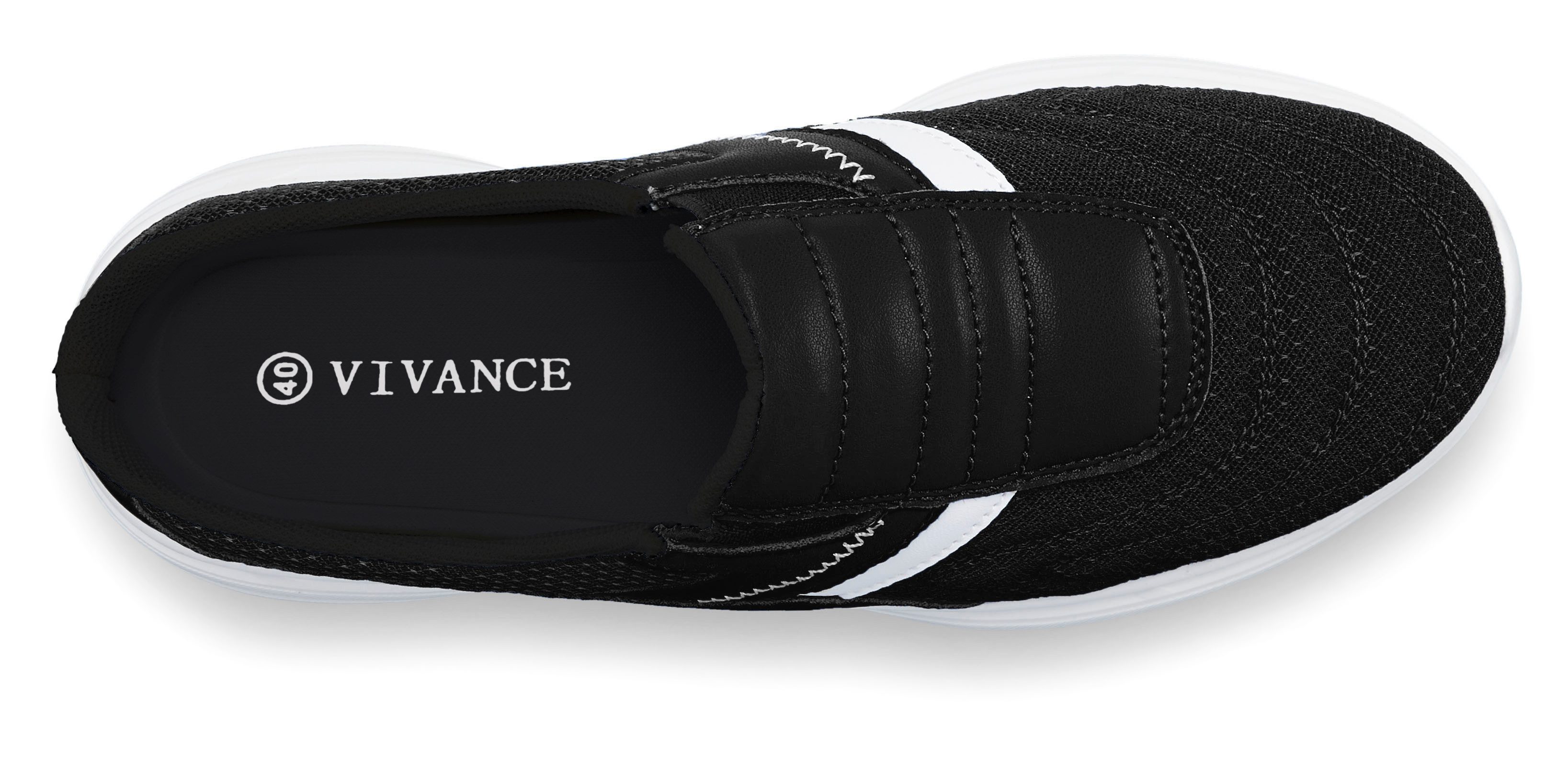 Vivance Sabots Sneaker, vrijetijdsschoen, lage schoen, slip-in unisex VEGAN