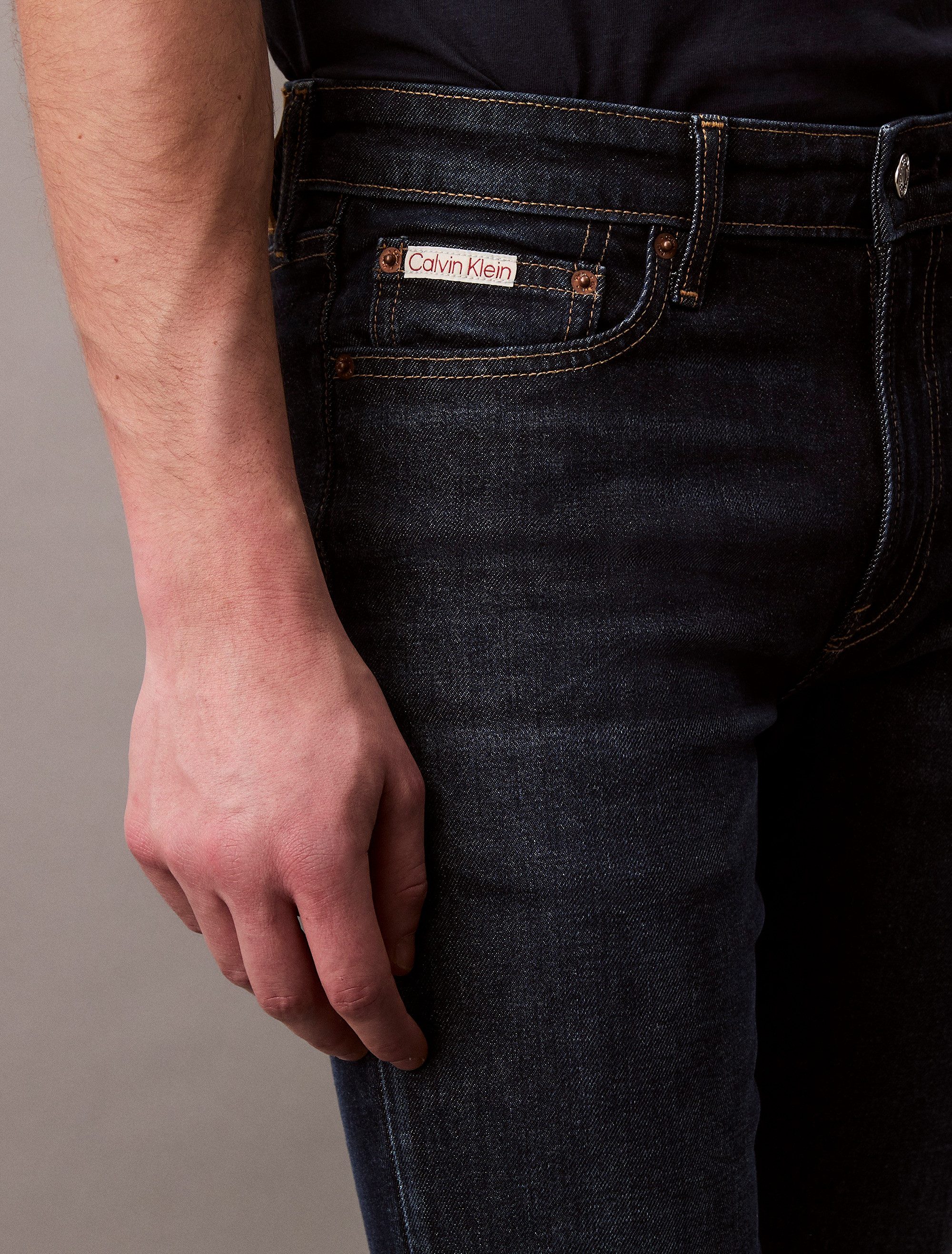 Calvin Klein Slim fit jeans SLIM REBEL SAPPHIRE JEAN