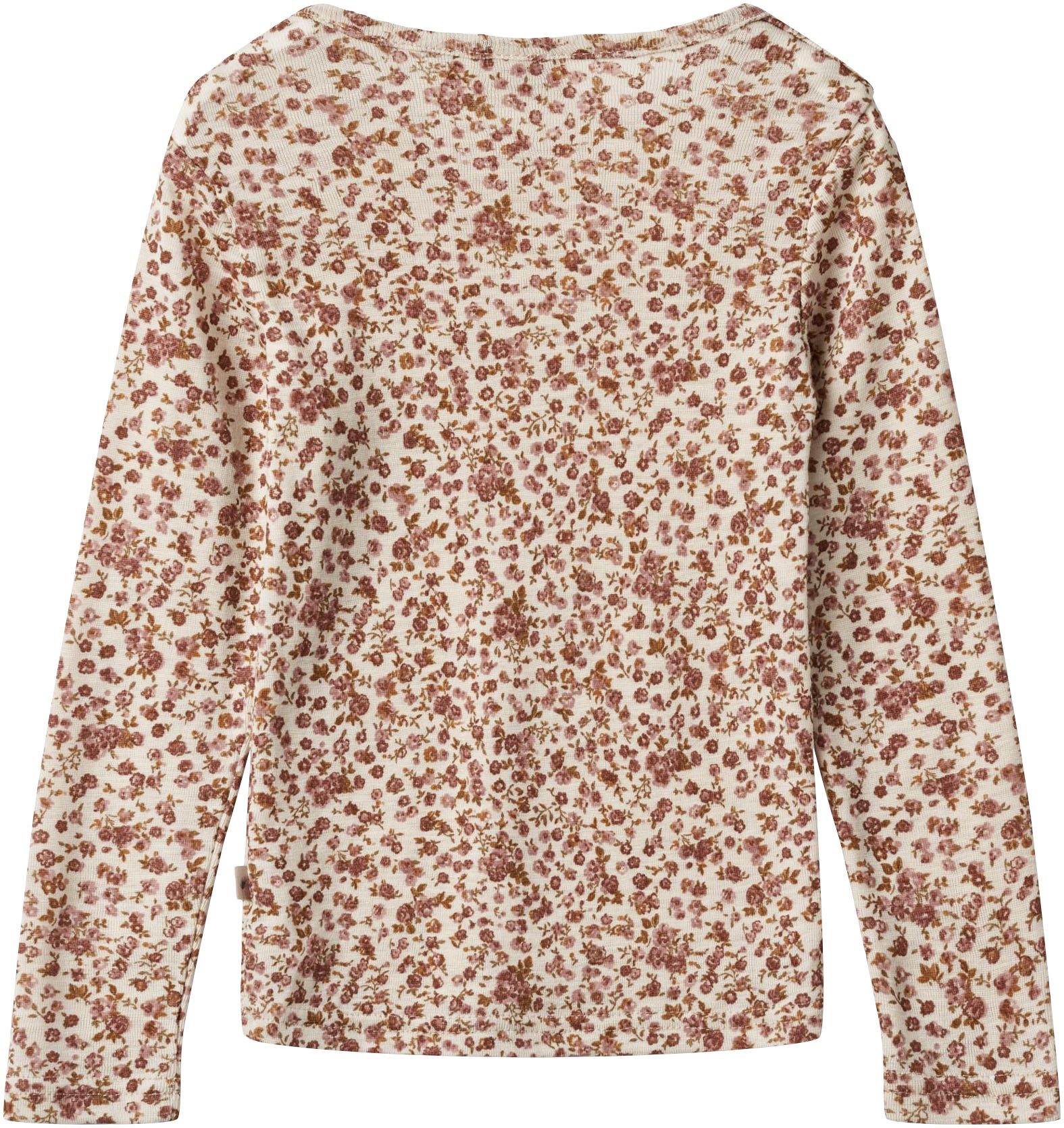 WHEAT Shirt met lange mouwen Wool T-Shirt L/S Alfie