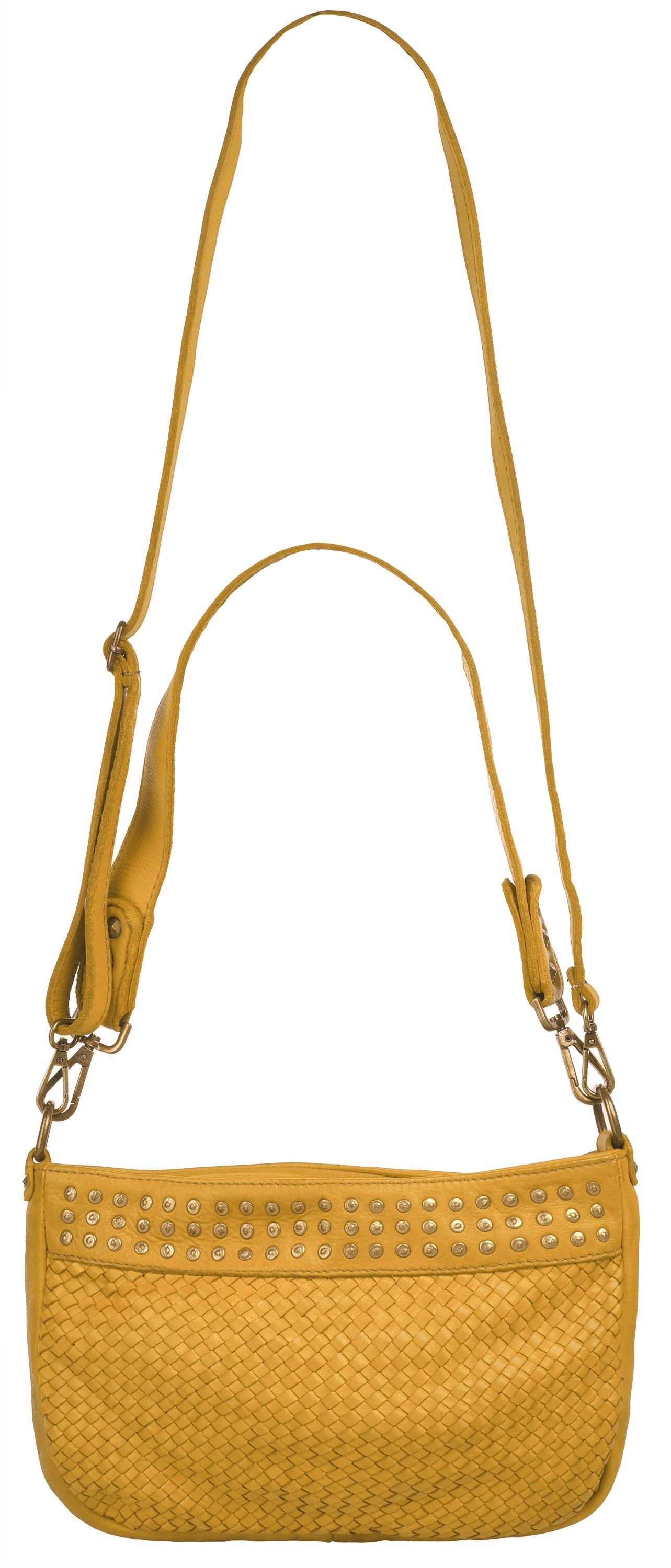 Samantha Look Schoudertas echt leer, made in italy