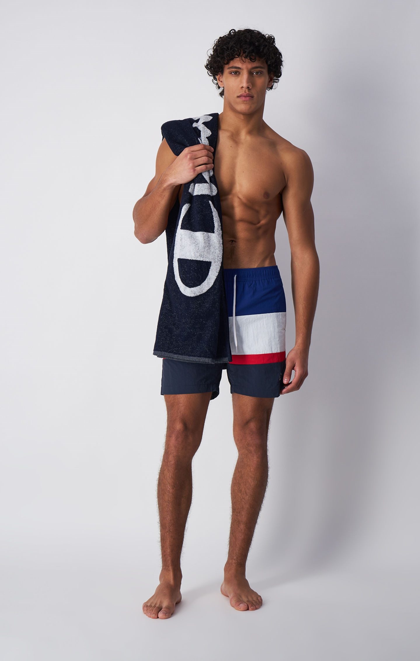 Champion Zwemshort Beachshorts Stripes