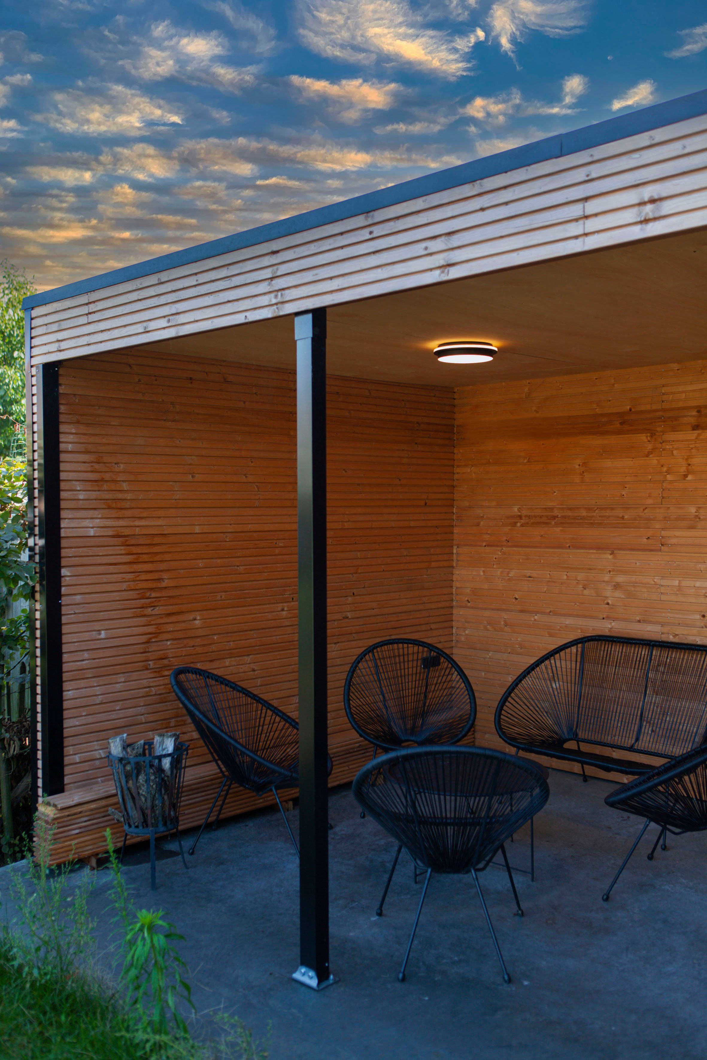 LUTEC Ledplafondlamp voor buiten GOLETA (1 stuk)