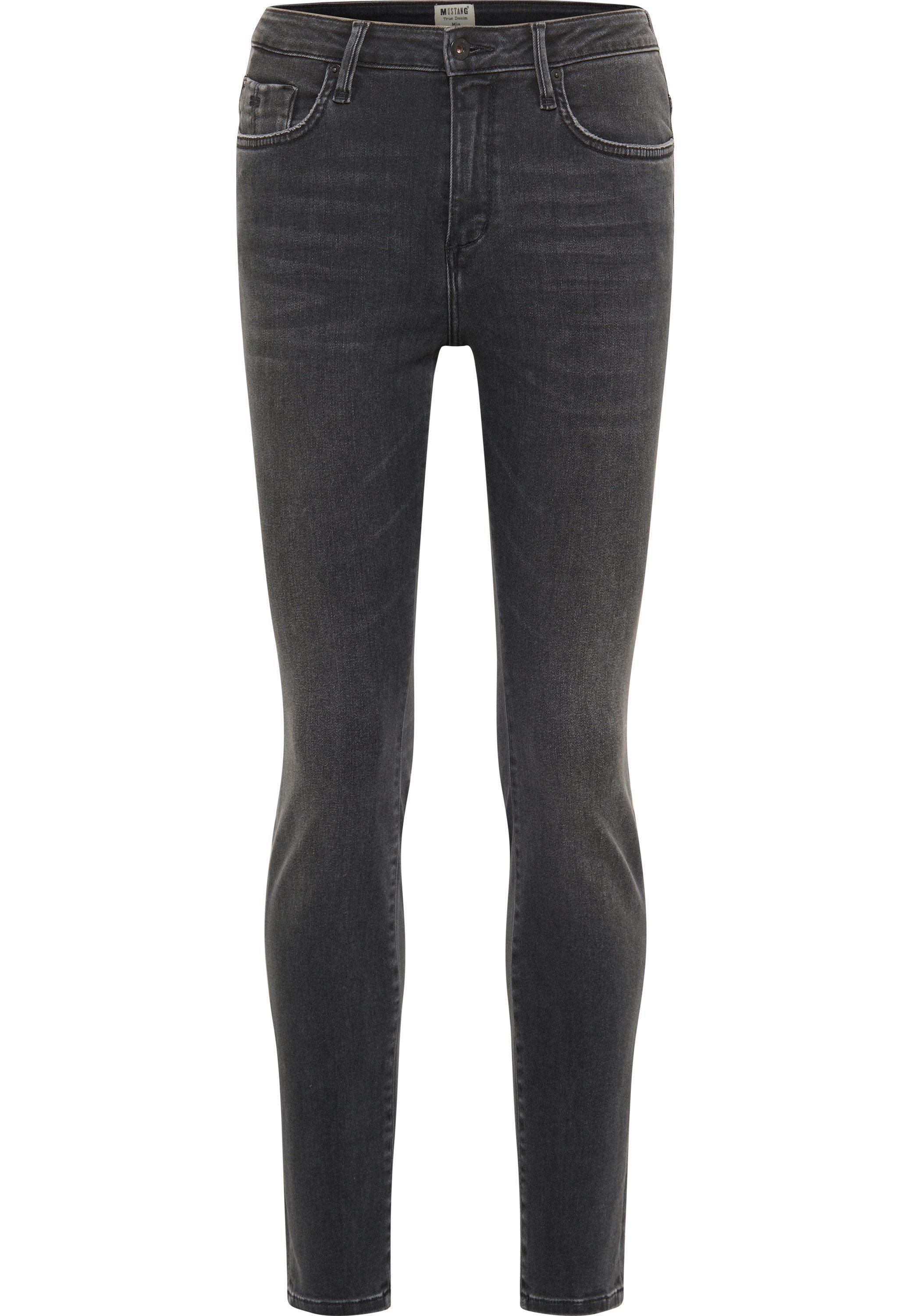 MUSTANG Five-pocketsbroek Style Mia Jeggings Mustang Mia jeggings dames broeken maat 34 zwart