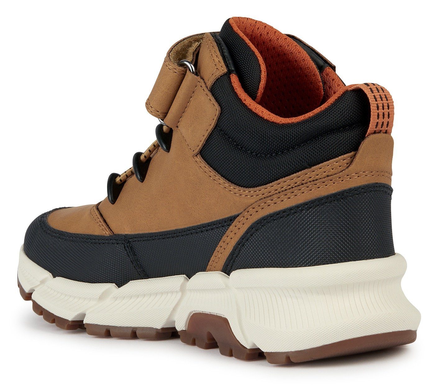 Geox Winterlaarzen J FLEXYPER PLUS BOY ABX high top sneaker, veterschoenen met waterafstotende tex-uitrusting