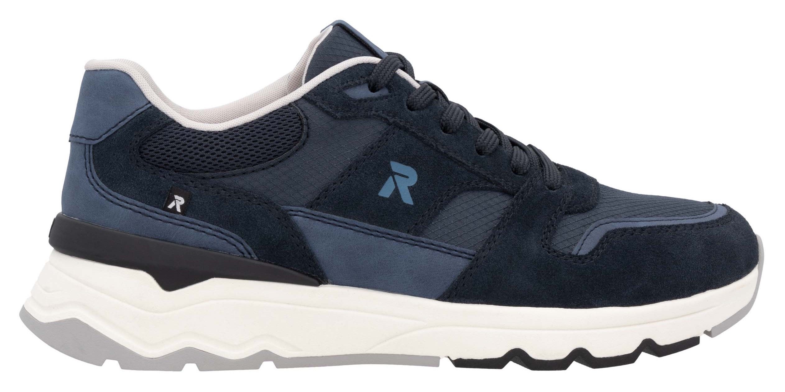 RIEKER Sport Sneakers , veterschoenen, lage schoen, vrijetijdsschoen met zachte binnenzool