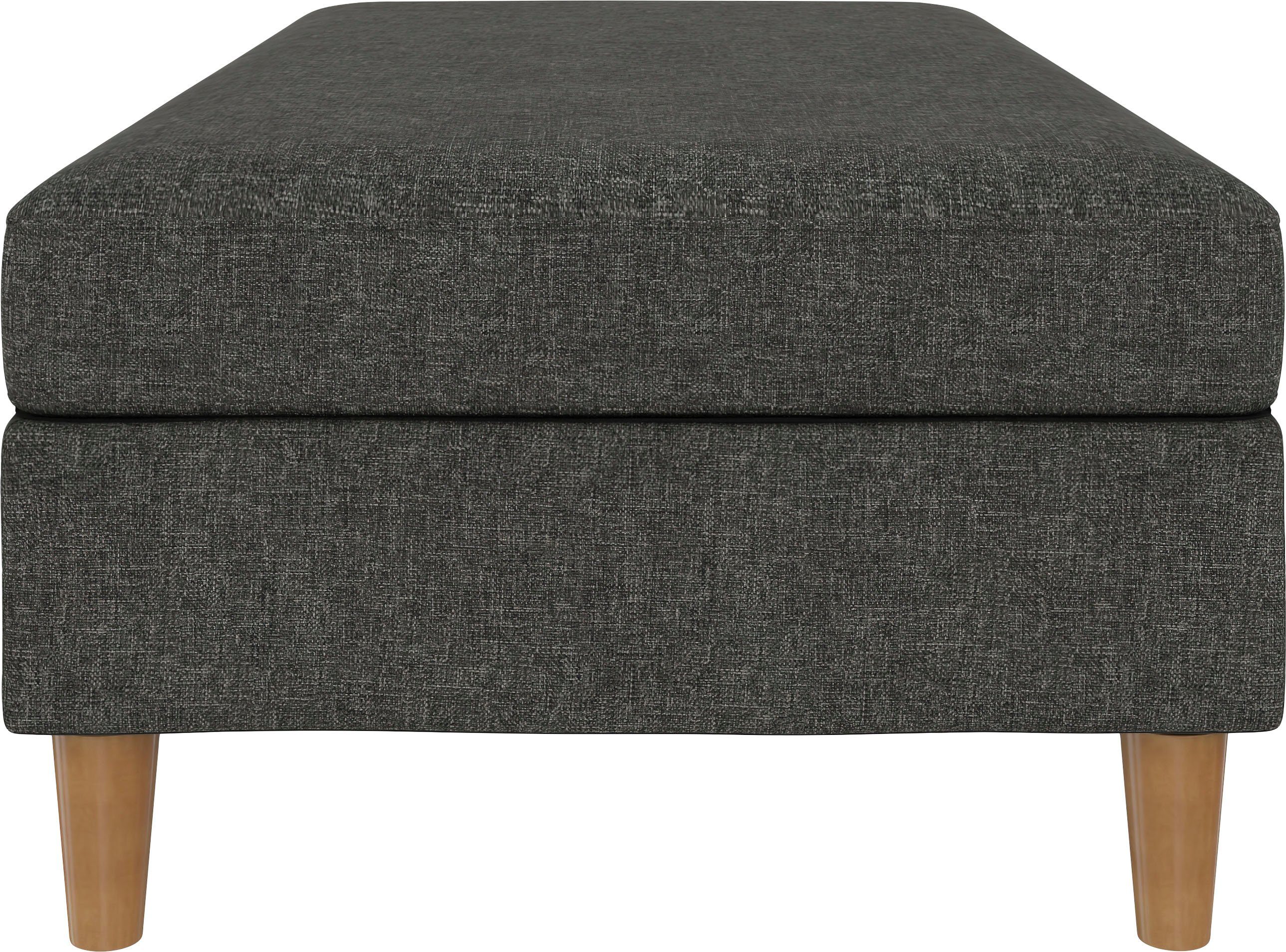Dorel Home Hocker met bergruimte Lilly met bergruimte, vrij in ruimte plaatsbaar, zithoogte 43 cm (1 stuk)