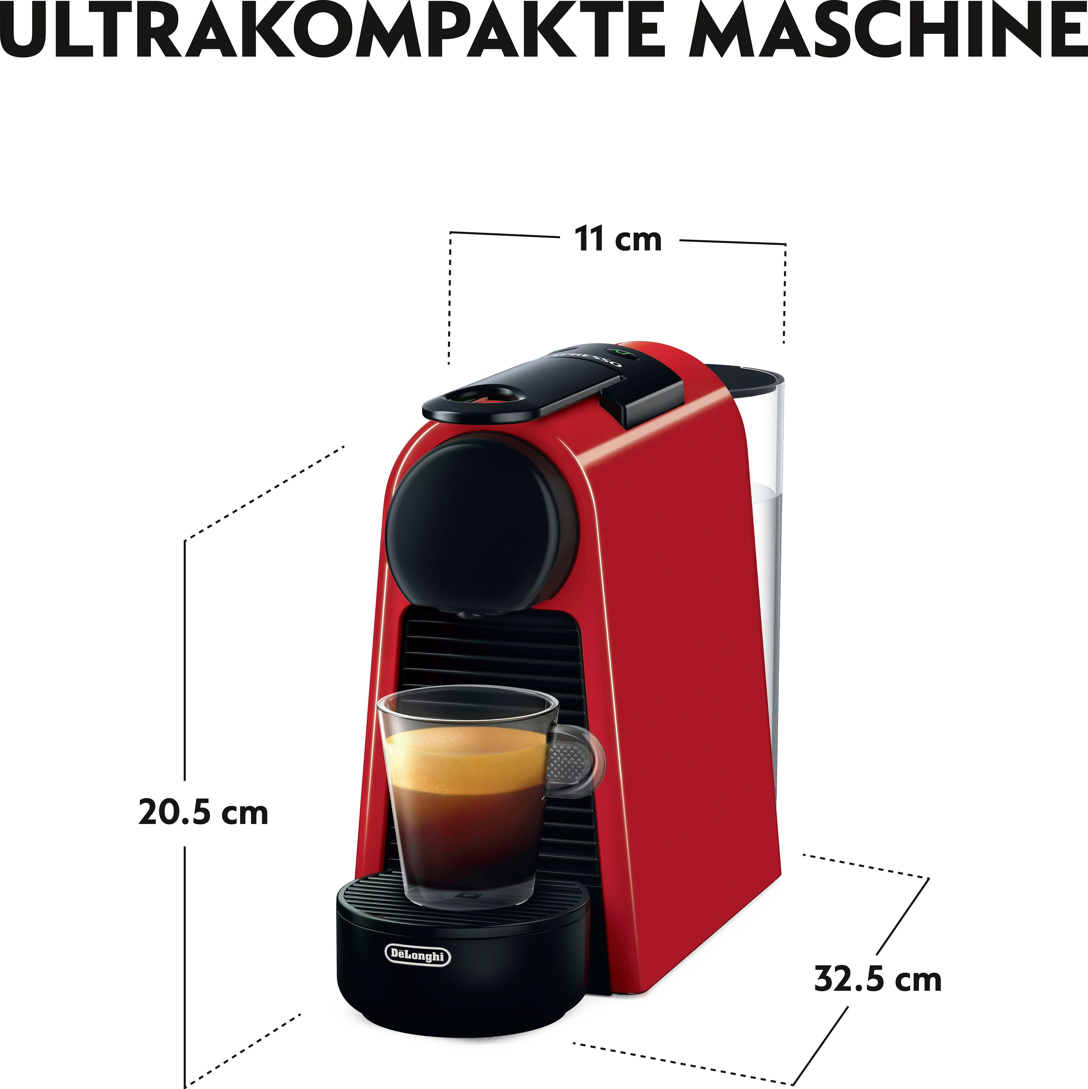 Nespresso Koffiecapsulemachine Essenza Mini EN85.R van DeLonghi, Red