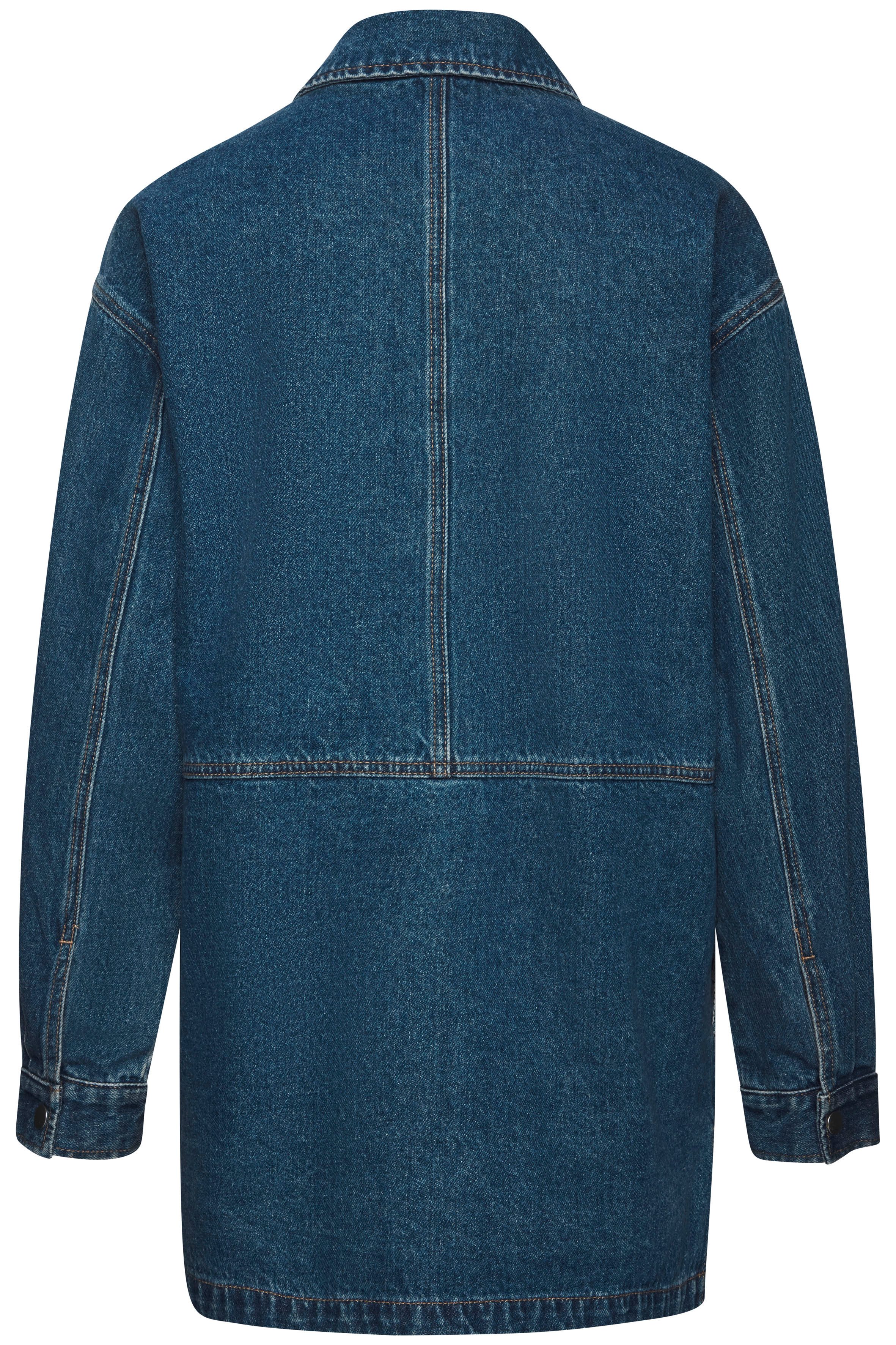 Lascana Jeansjack met splitjes opzij