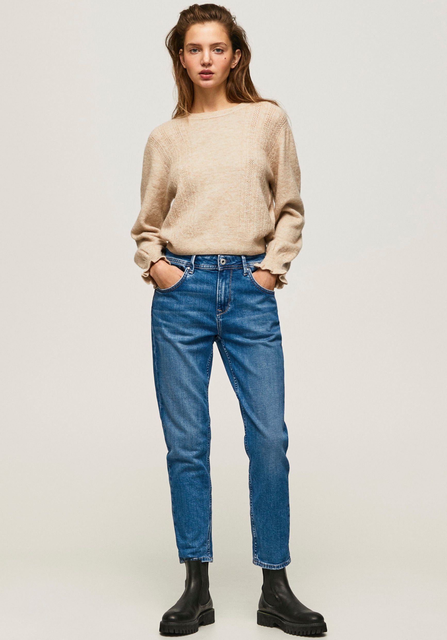 Pepe Jeans Boyfriendjeans Violet in vlotte boyfriendstijl