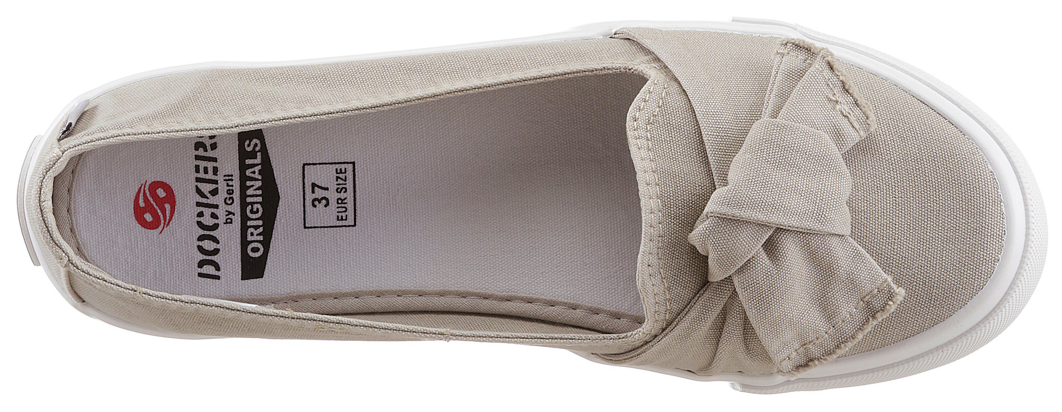 Dockers by Gerli Sneaker-ballerina’s Vrijetijdsschoen met opvallende strik