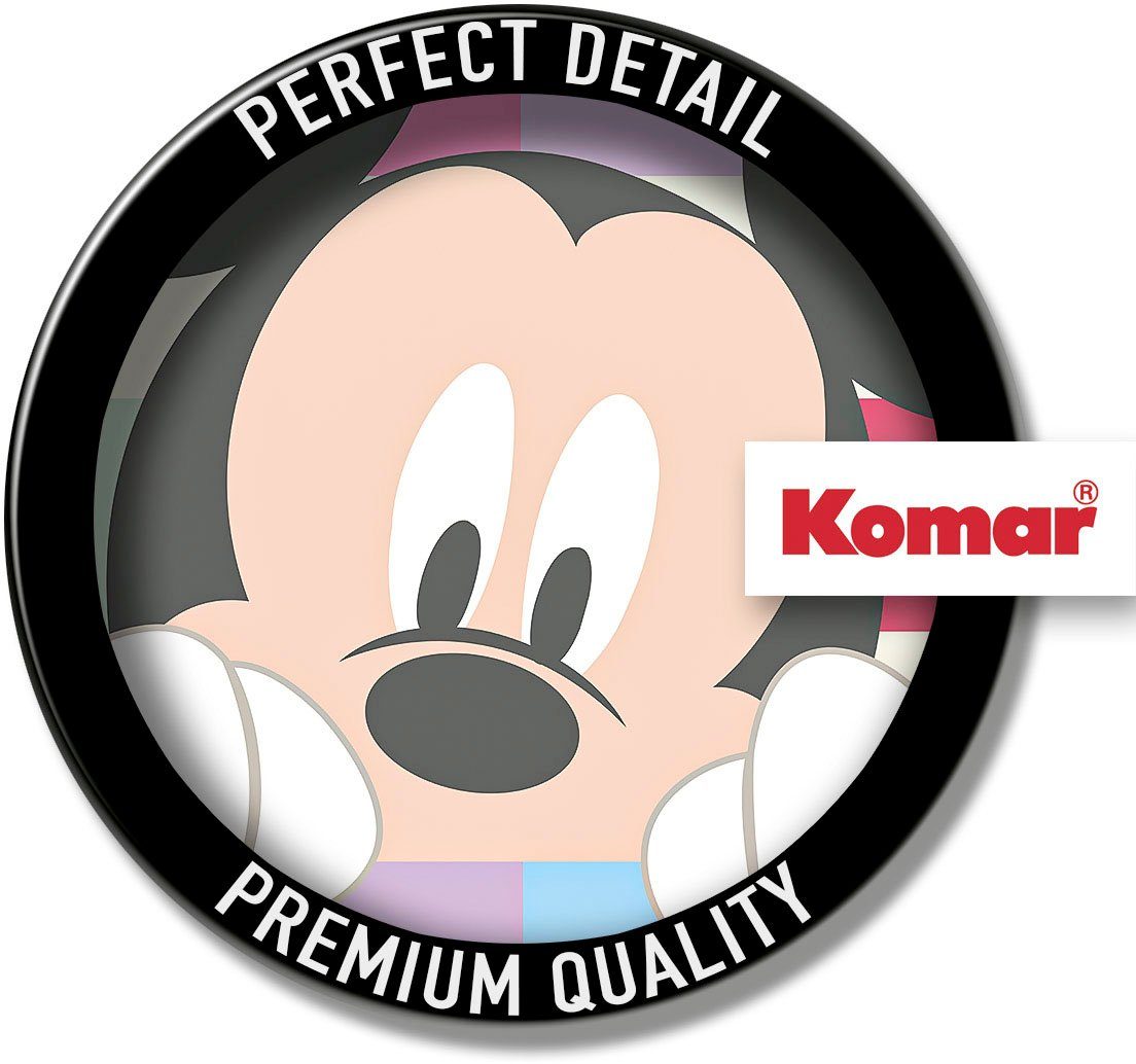 Komar Wandfolie Zelfklevend vlies - Mickey Peek-a-boo - afm. 125 x 125 cm (1 stuk)
