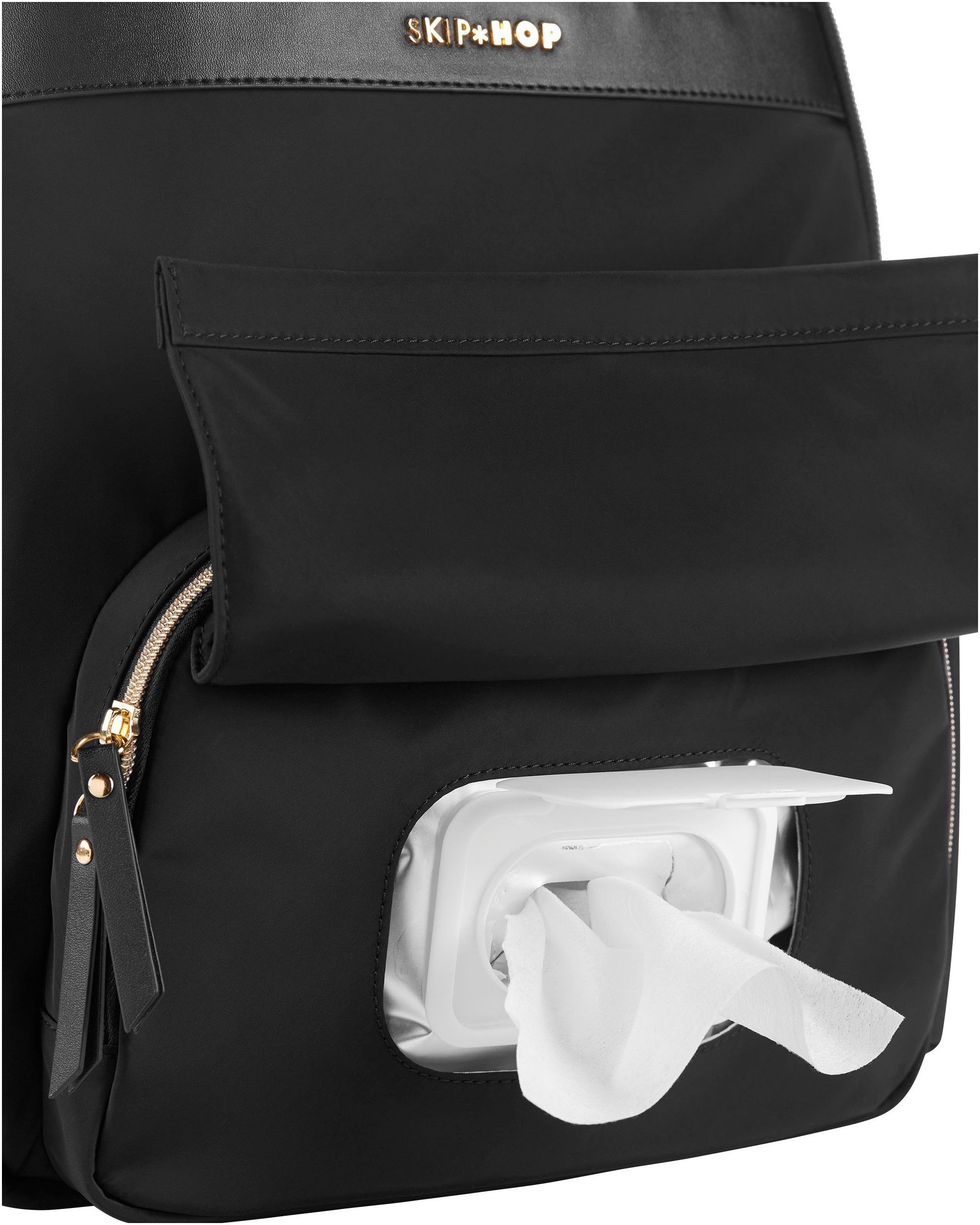 Skip Hop Luierrugzak Envi Luxe Eco, zwart