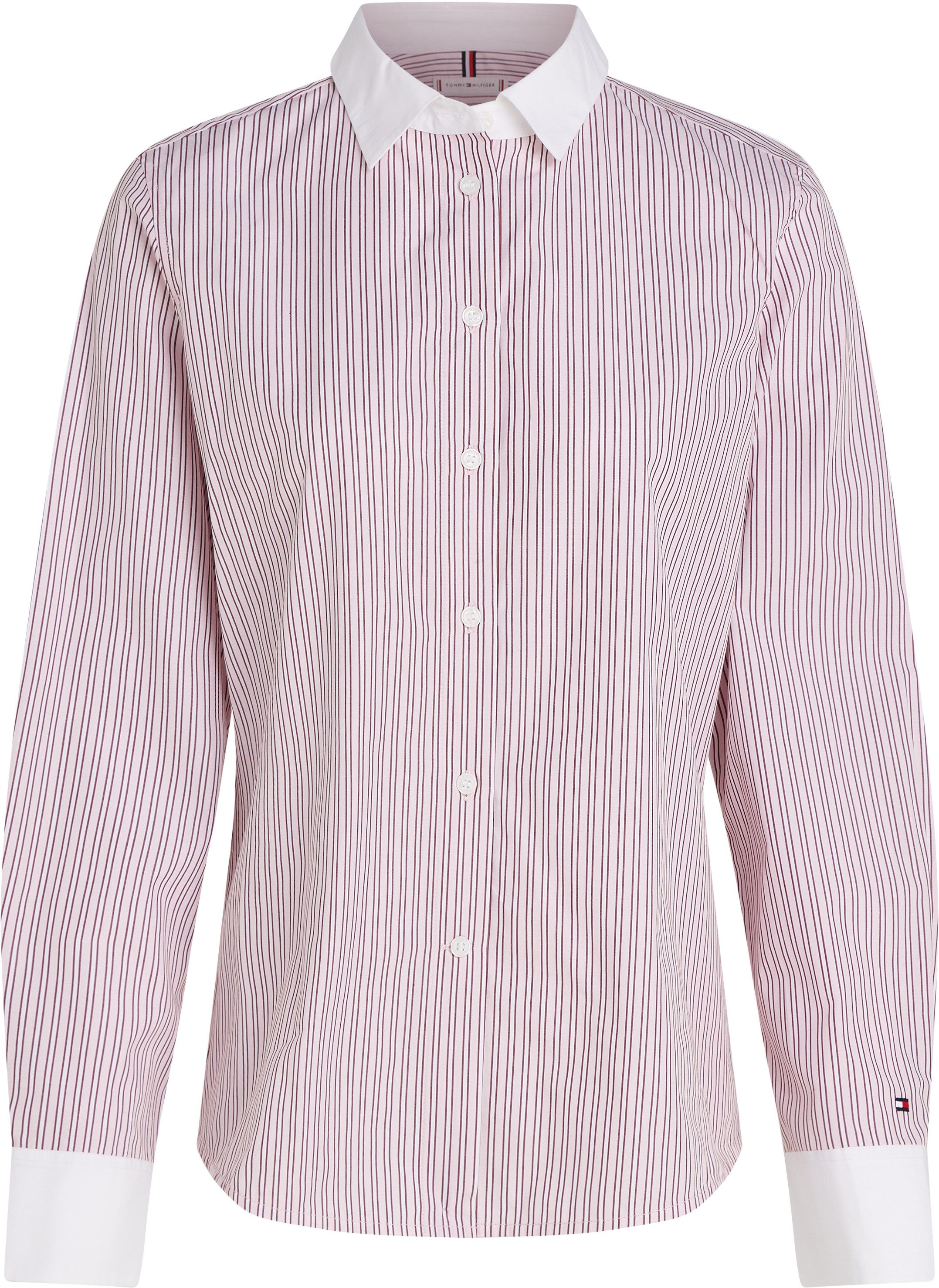 Tommy Hilfiger Overhemdblouse STRIPE REGULAR SHIRT
