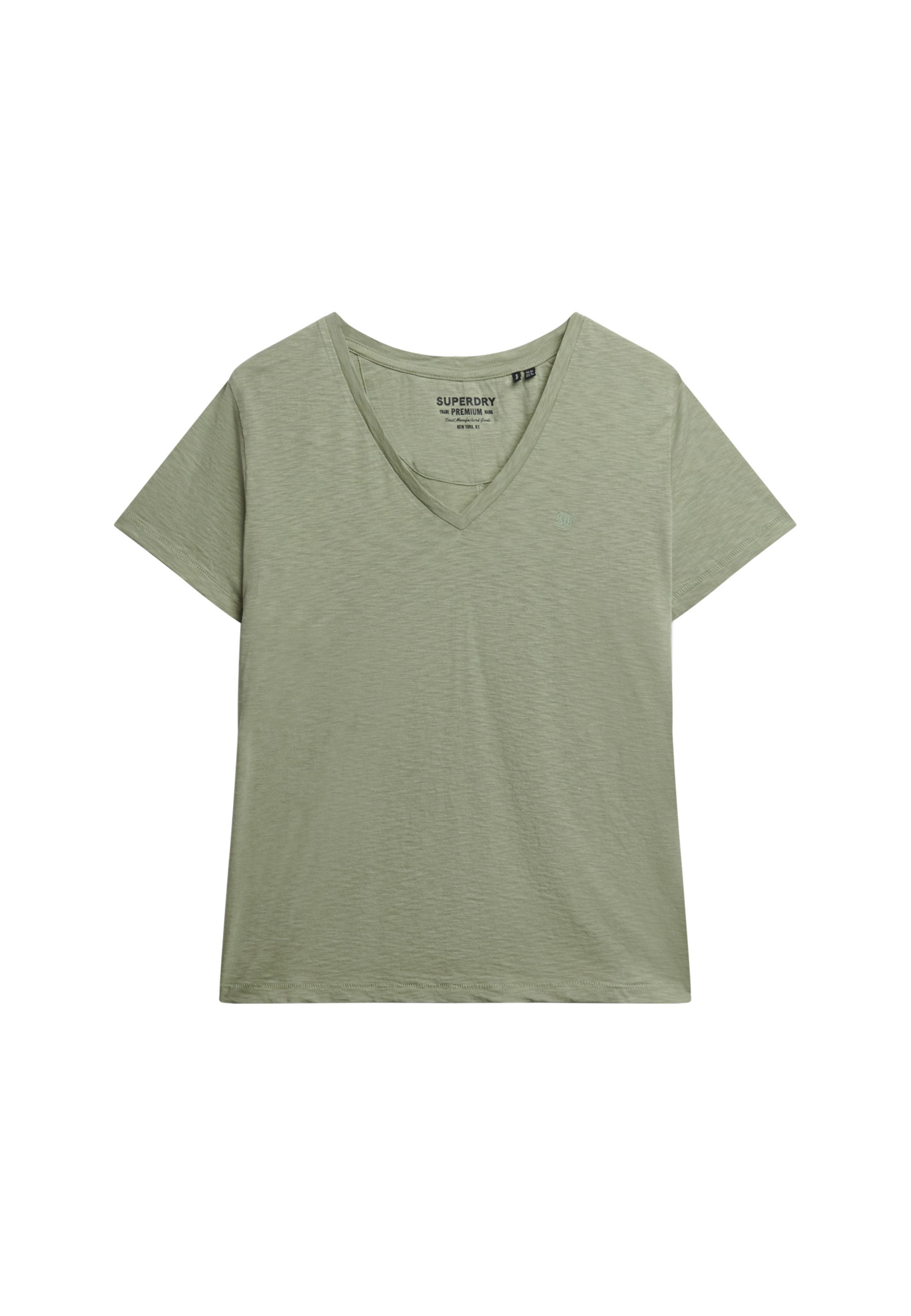 Superdry T-shirt STUDIOS SLUB EMB VEE TEE