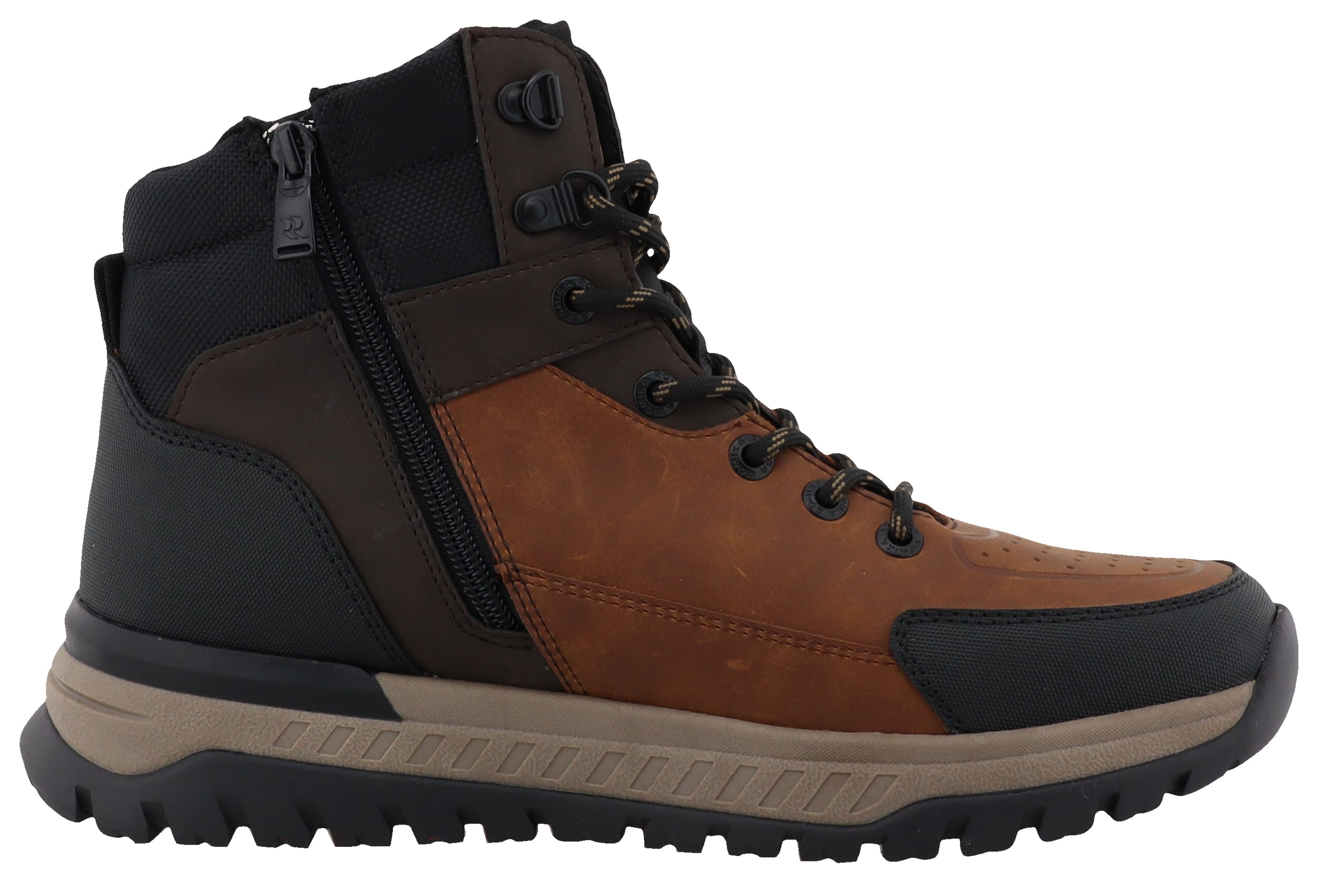 Romika Winterlaarzen Veterboots, trekkinglaarzen met ritssluiting