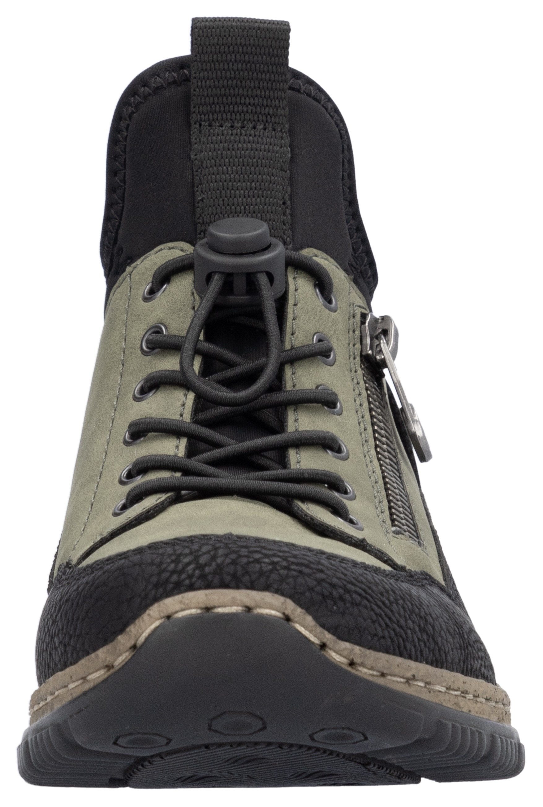 Rieker Slip-on sneakers instapschoen, vrijetijdsschoen met snel sluiting