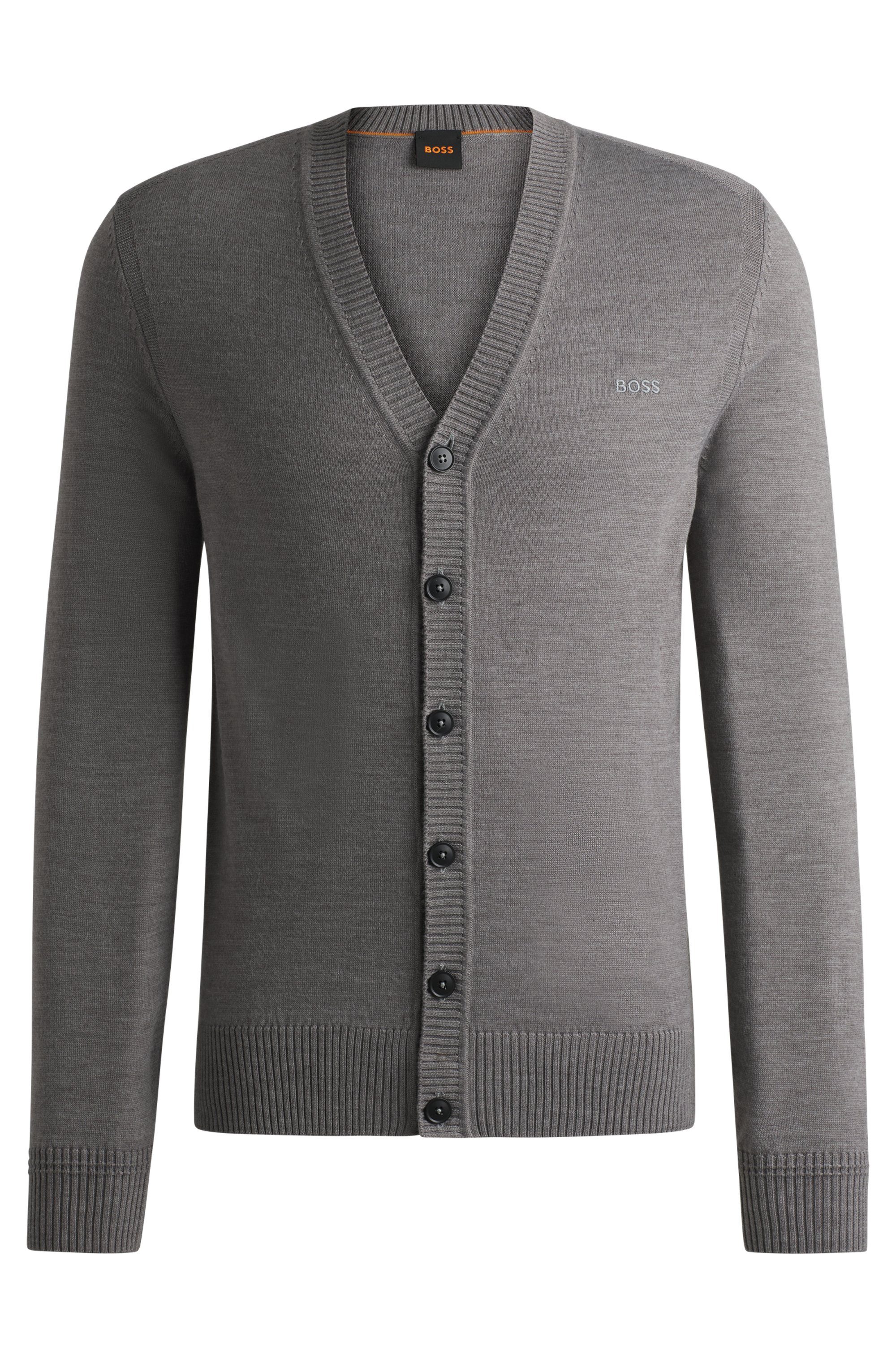 Boss Orange Vest Avac_CD met een diepe v-hals