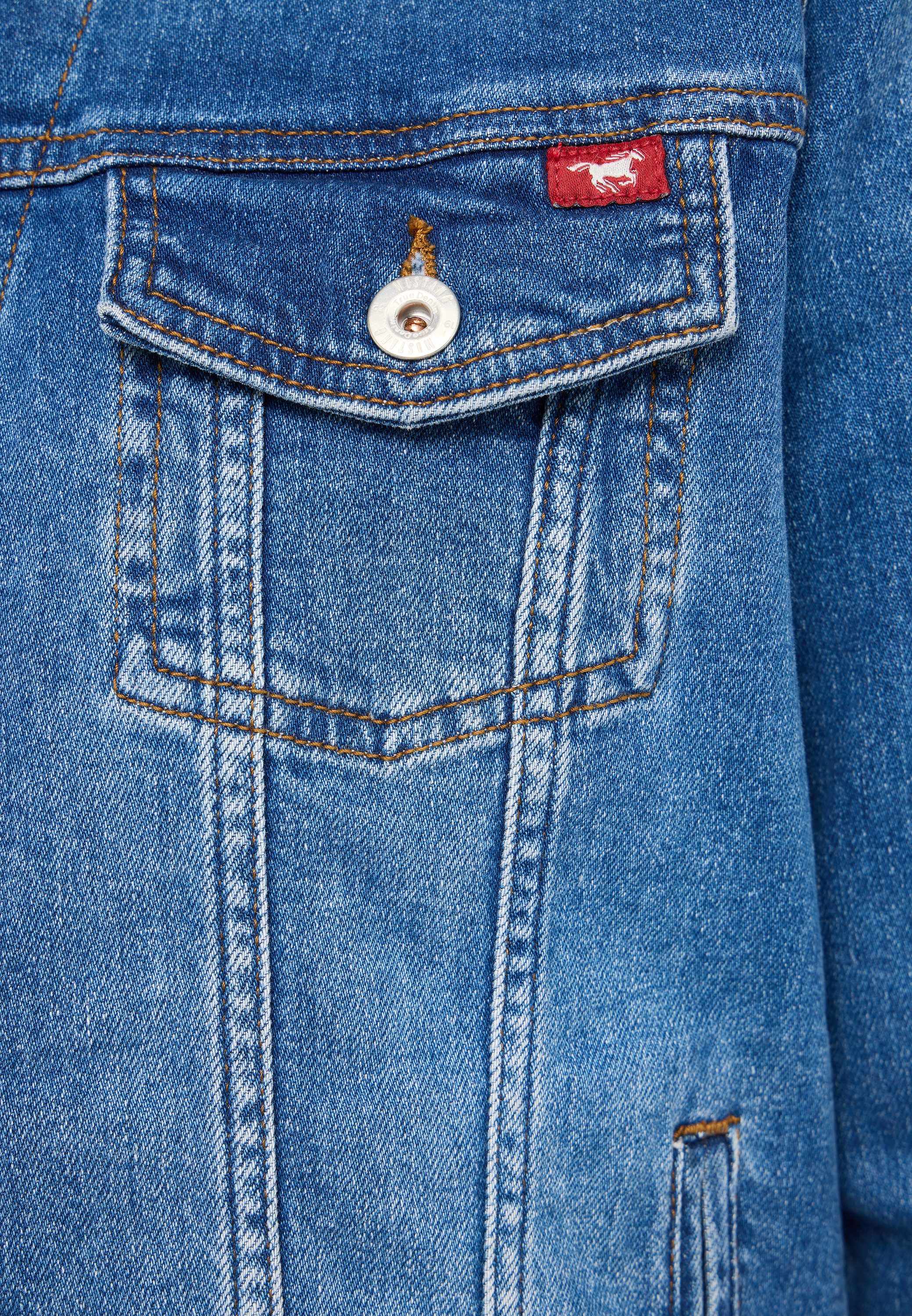 MUSTANG Outdoorjack Dames stijl Santa Rosa denim jas