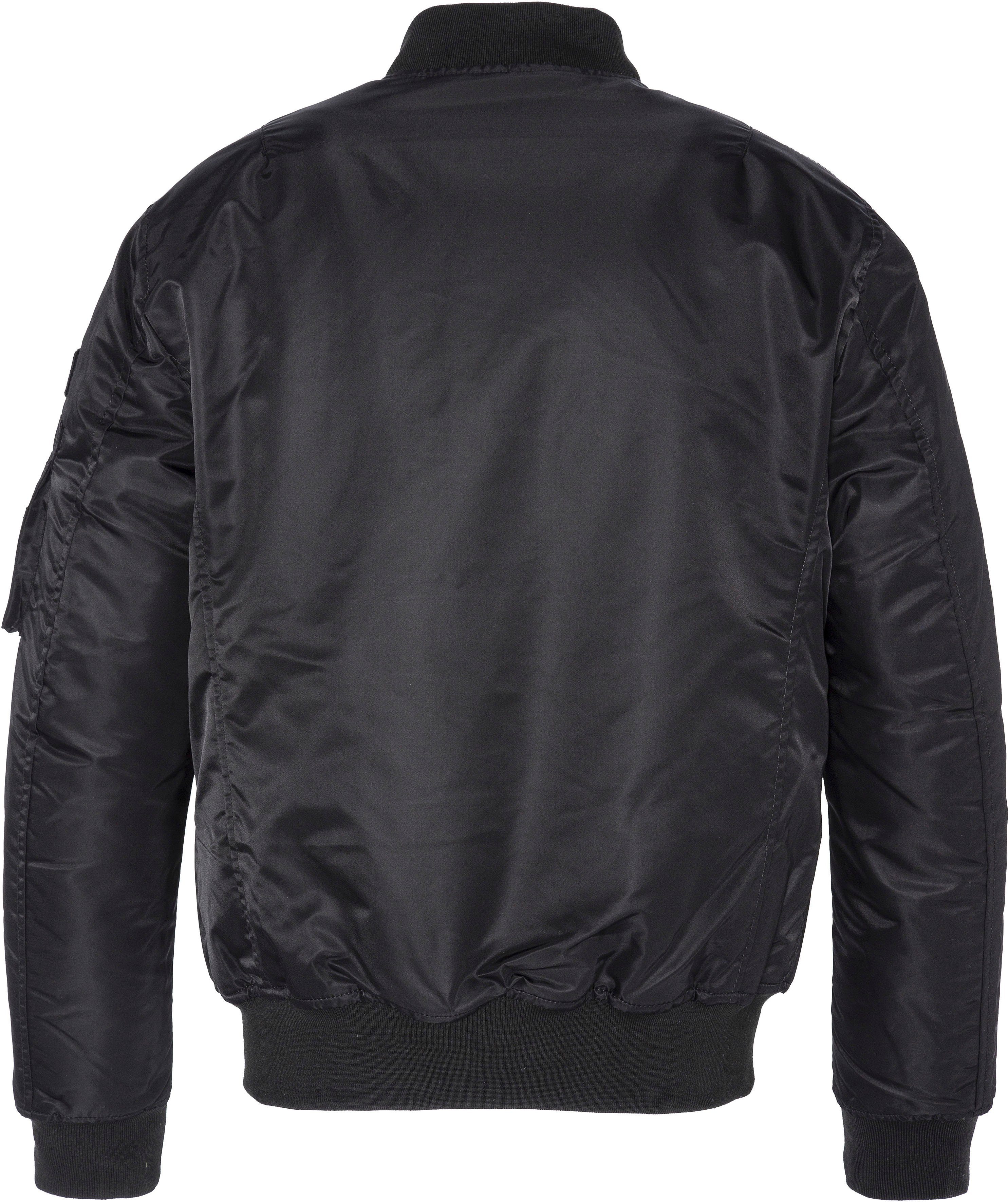 Schott NYC Bomberjack AIRFORCERS MA-1 Iconische vliegerjack uit gerecycled nylon, mannen & unisex mogelijk