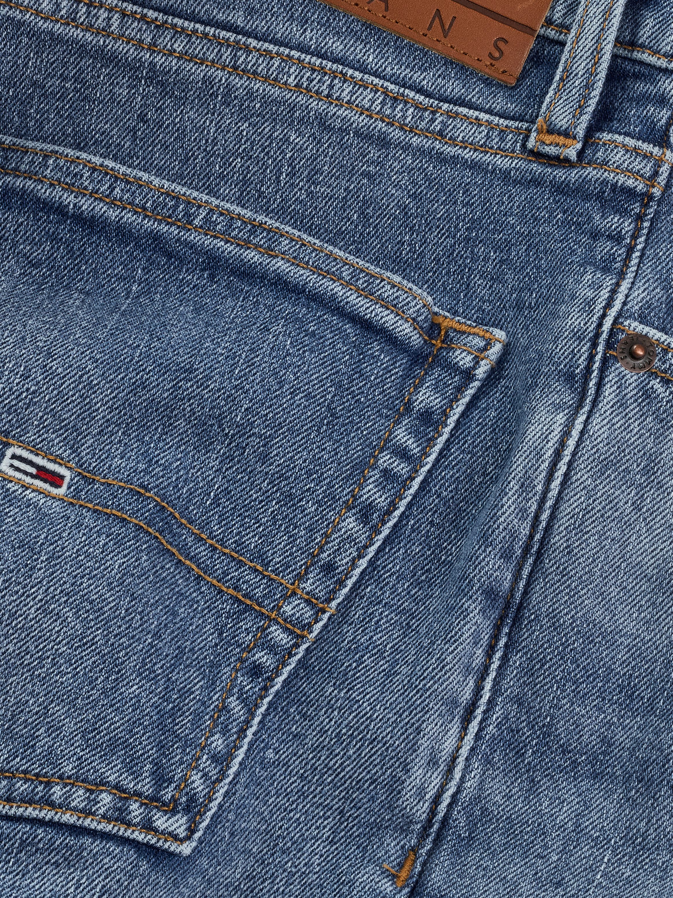 TOMMY Jeansshort SCANTON SHORT Met riemlussen