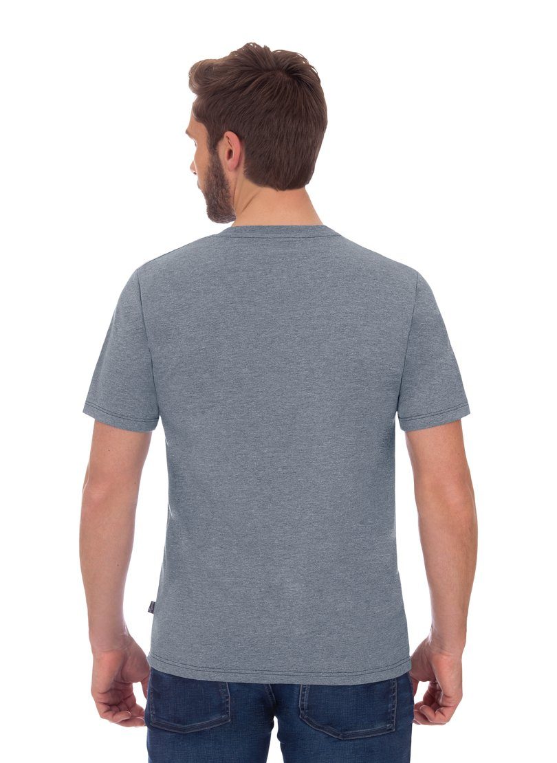 Trigema T-shirt Trigema V-Shirt DELUXE katoen (1-delig)