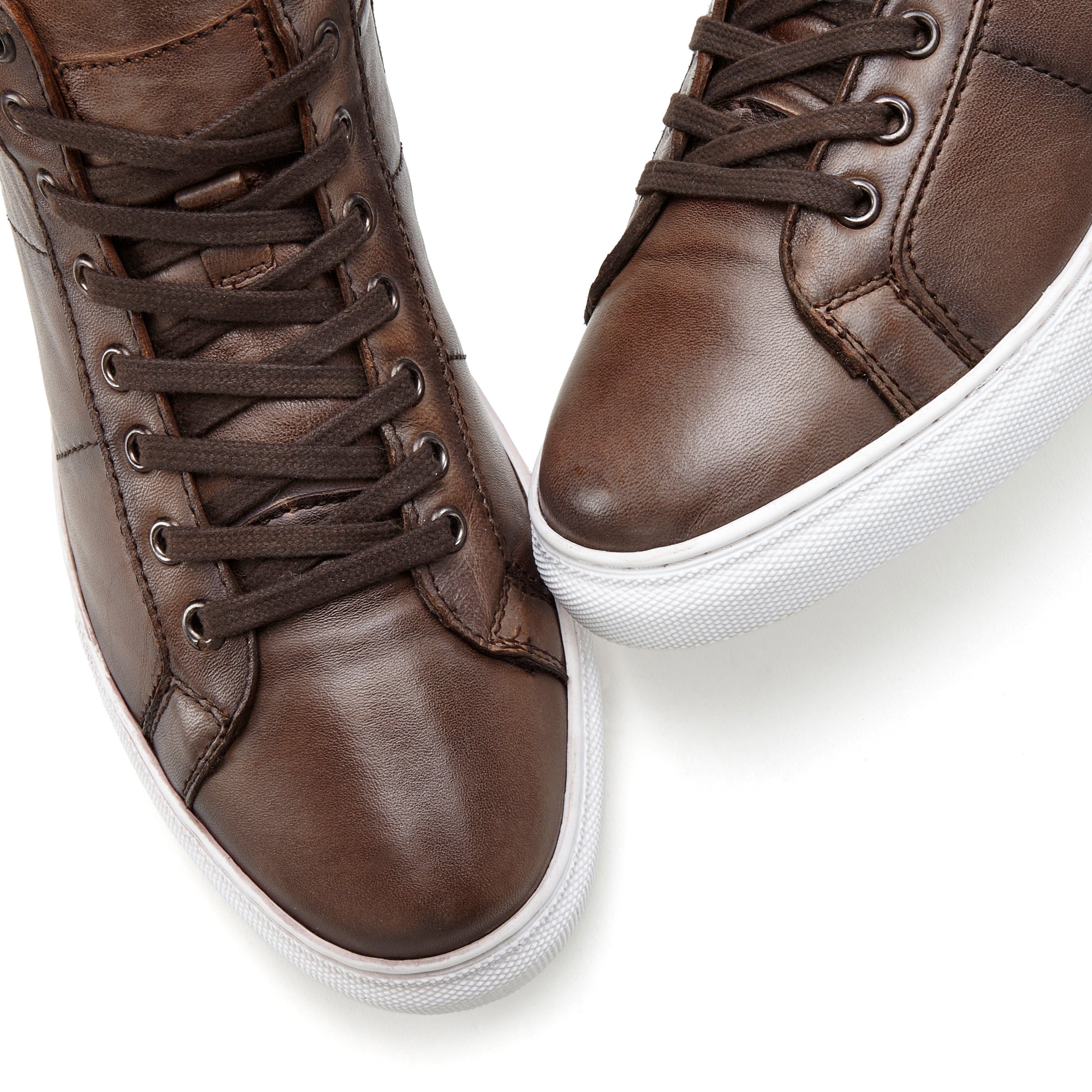 AUTHENTIC LE JOGGER Sneakers Enkellaars, boots, vrijetijdsschoen, veterschoenen van leer
