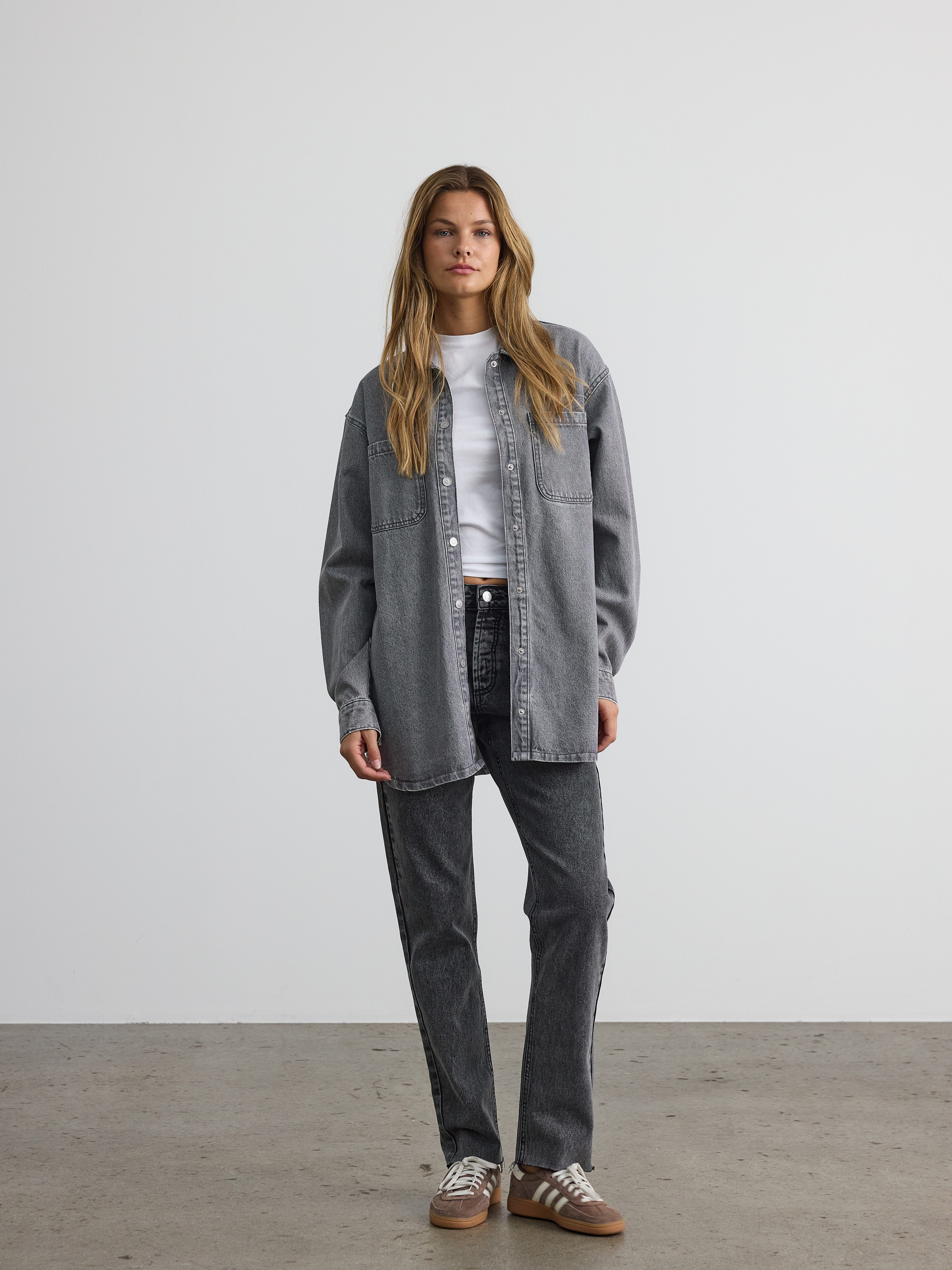 Noisy may Jeansjack NMALVA L/S DNM SHACKET AZ450MG NOOS