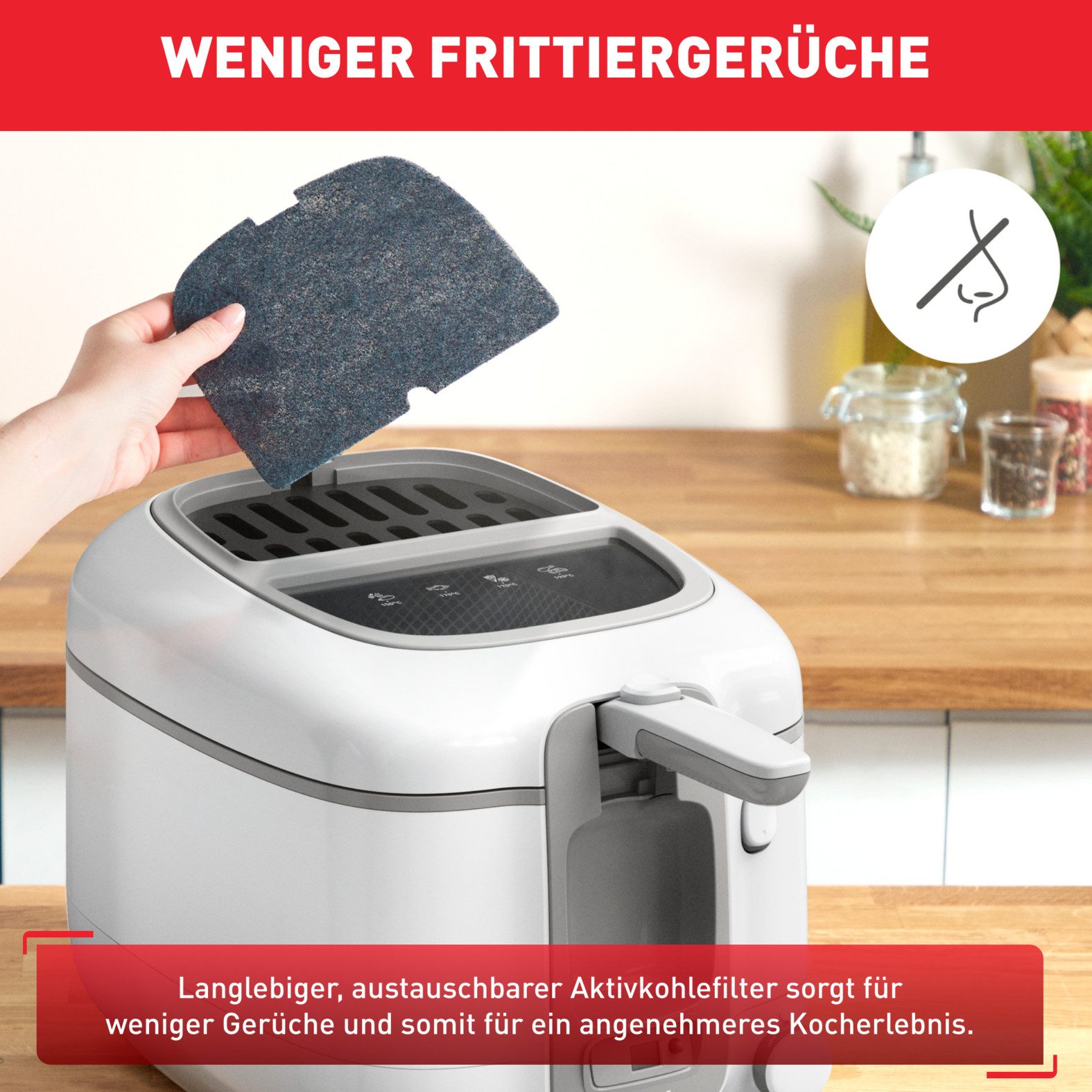 Tefal Friteuse FR3141 Super Uno grote capaciteit, timer