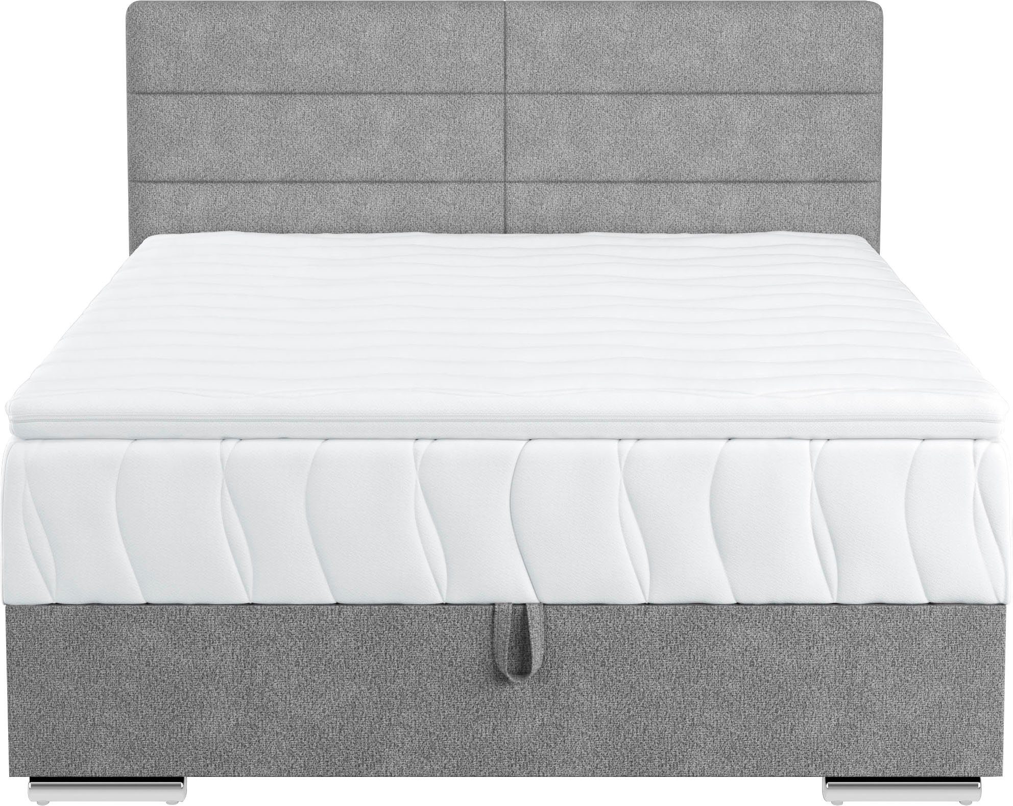 COTTA Boxspring Tom met bedkist, topmatras en sierkussen